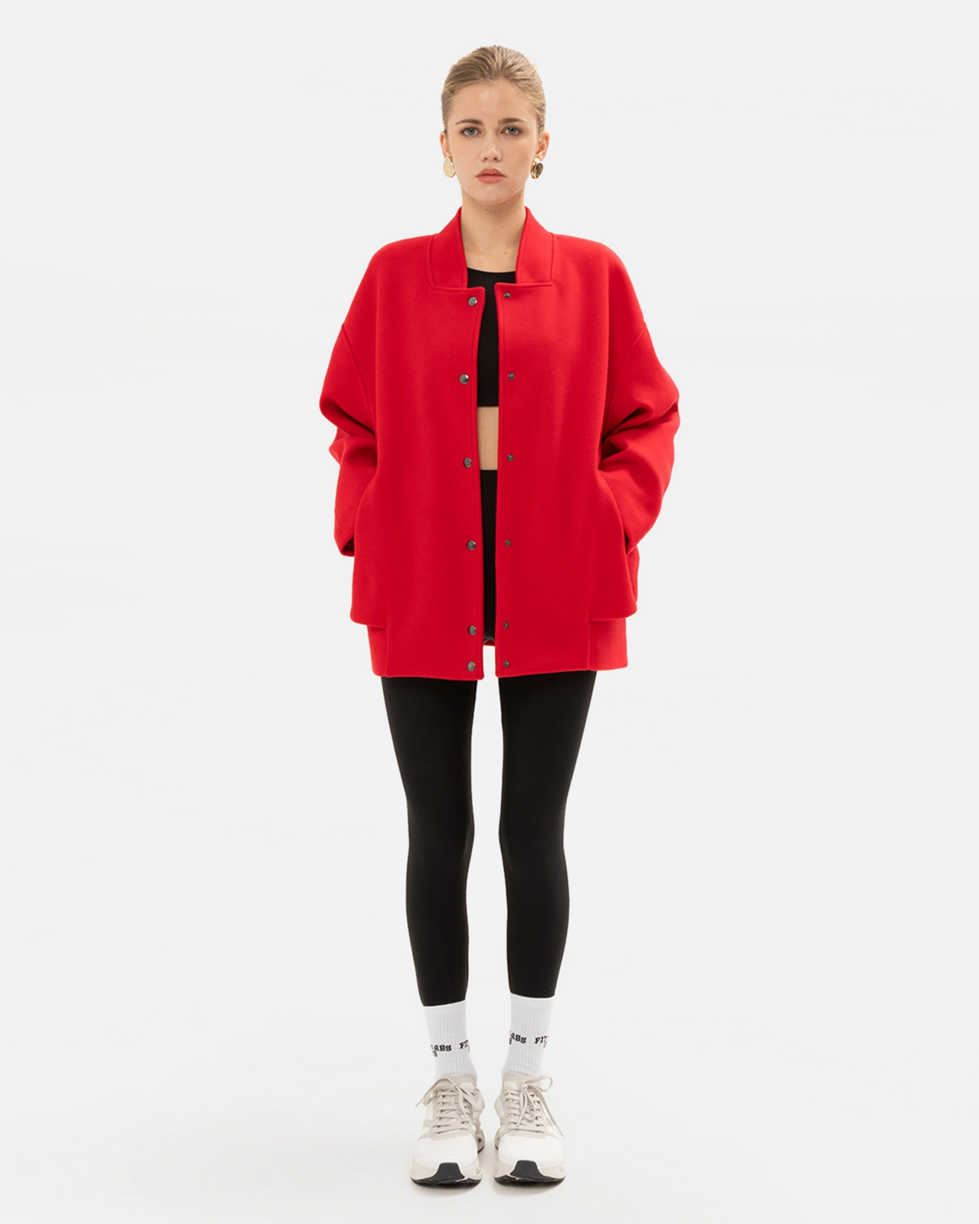 Picture of Black Athletic Crop Top