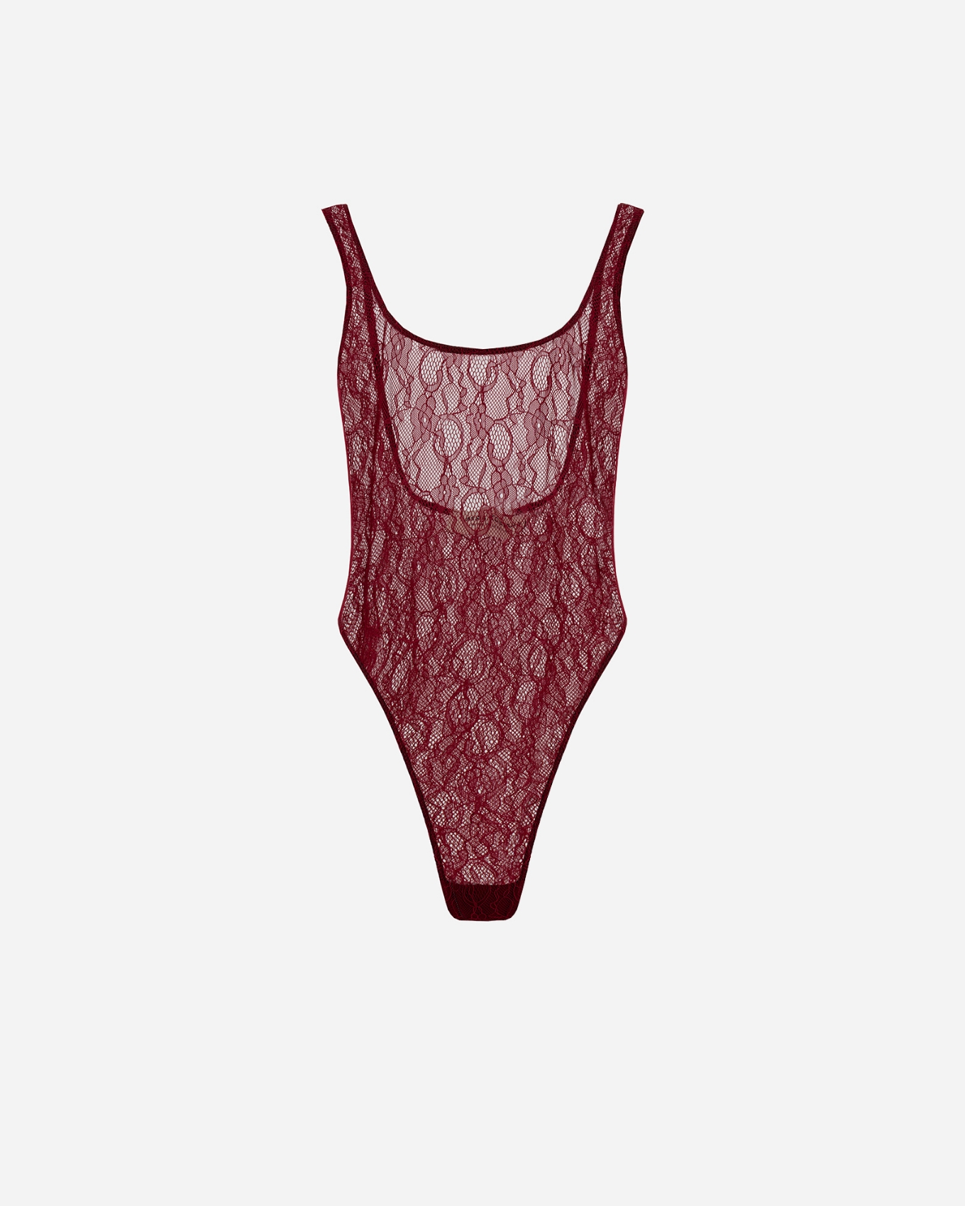 Picture of LACE BURGUNDY BODY