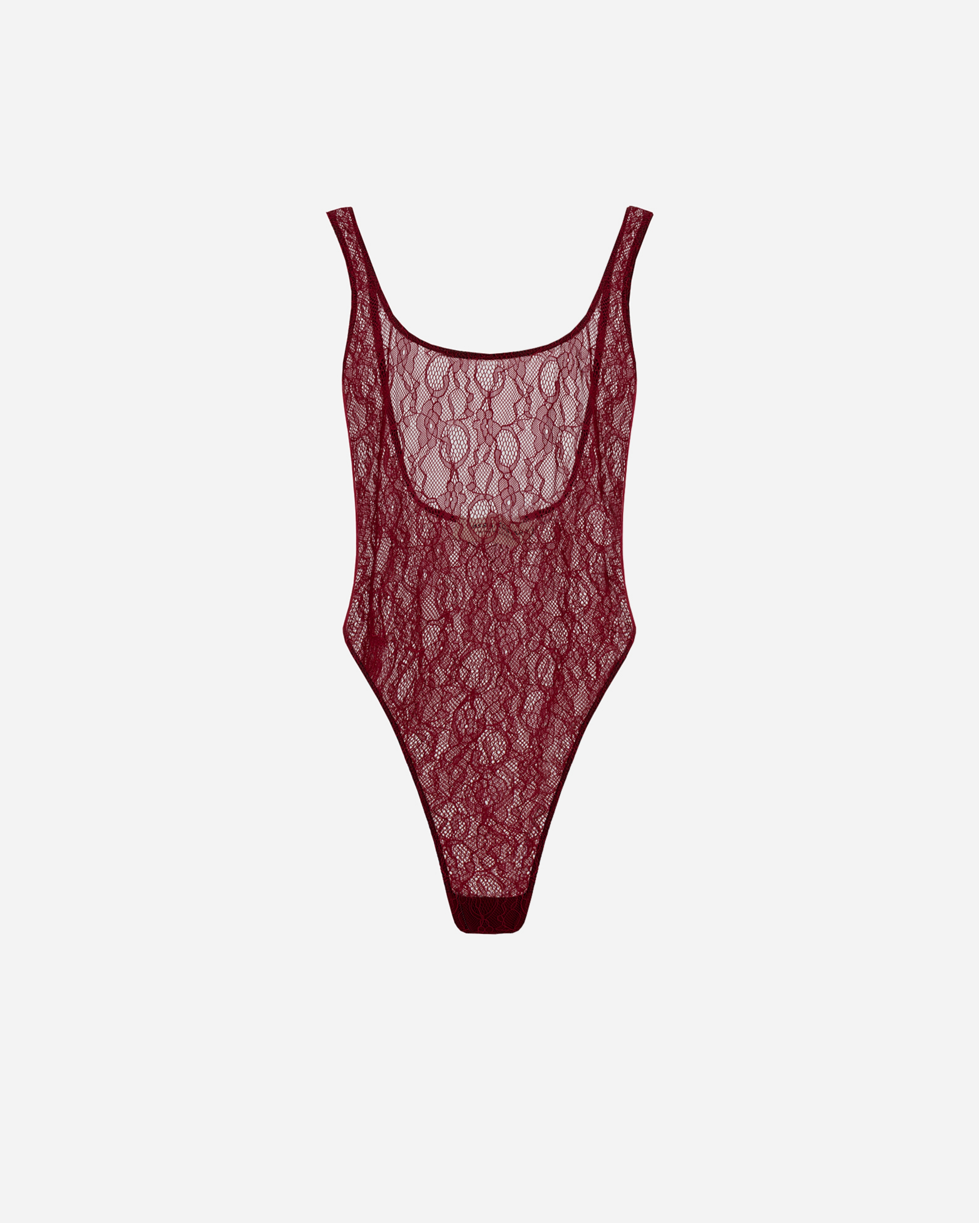 Picture of LACE BURGUNDY BODY