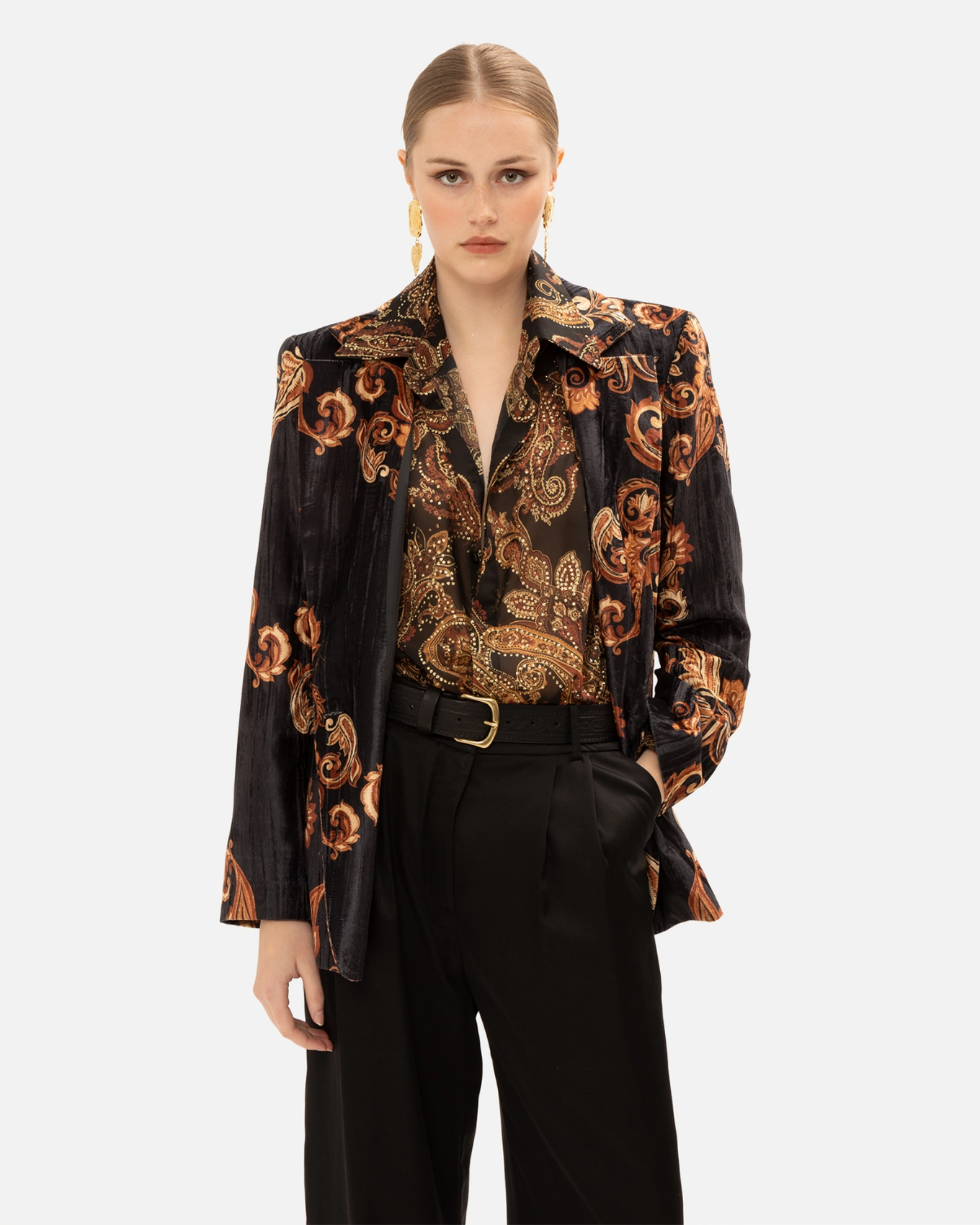 Picture of FLORAL PAISLEY BLAZER