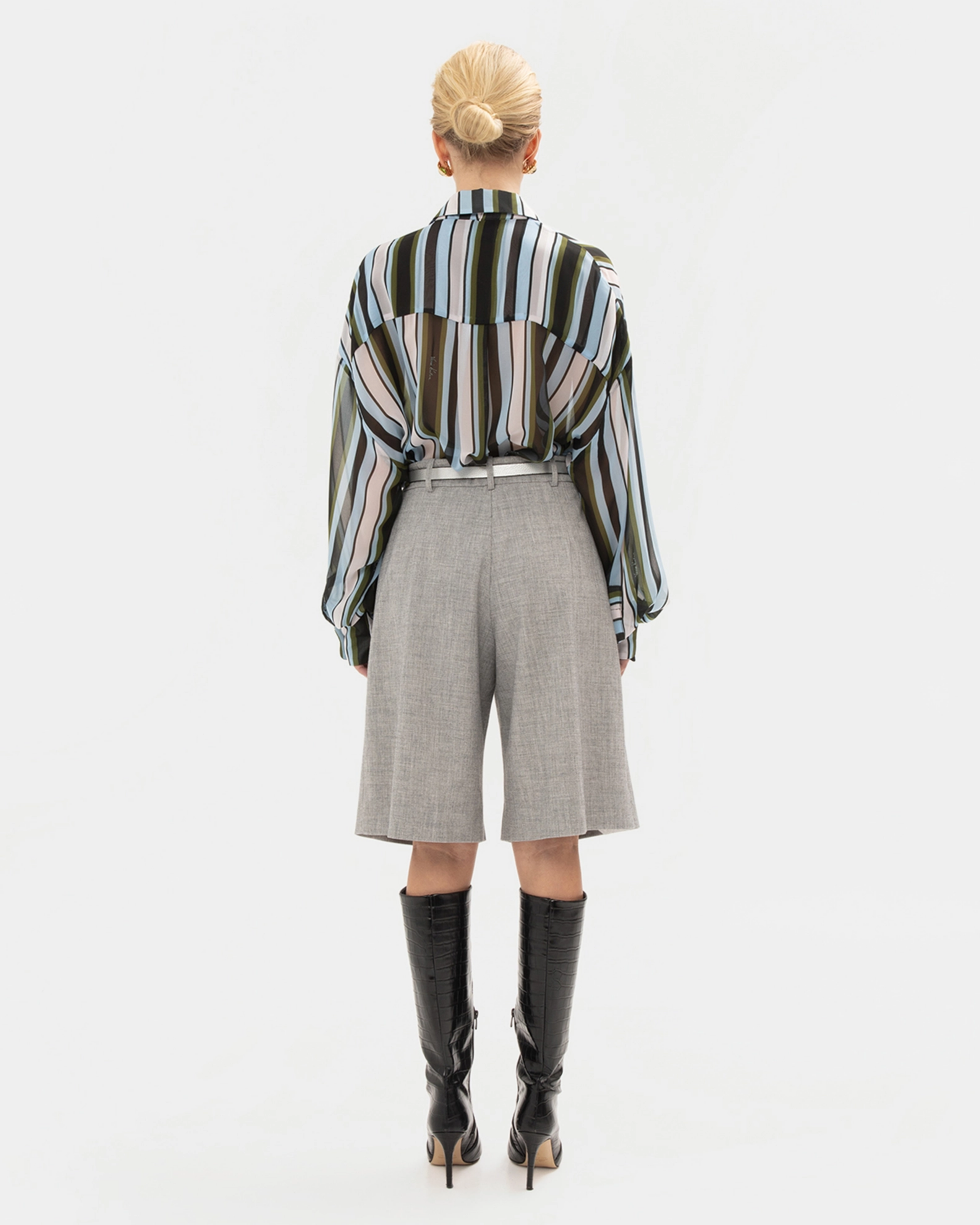 Picture of GREY JUPE CULOTTE