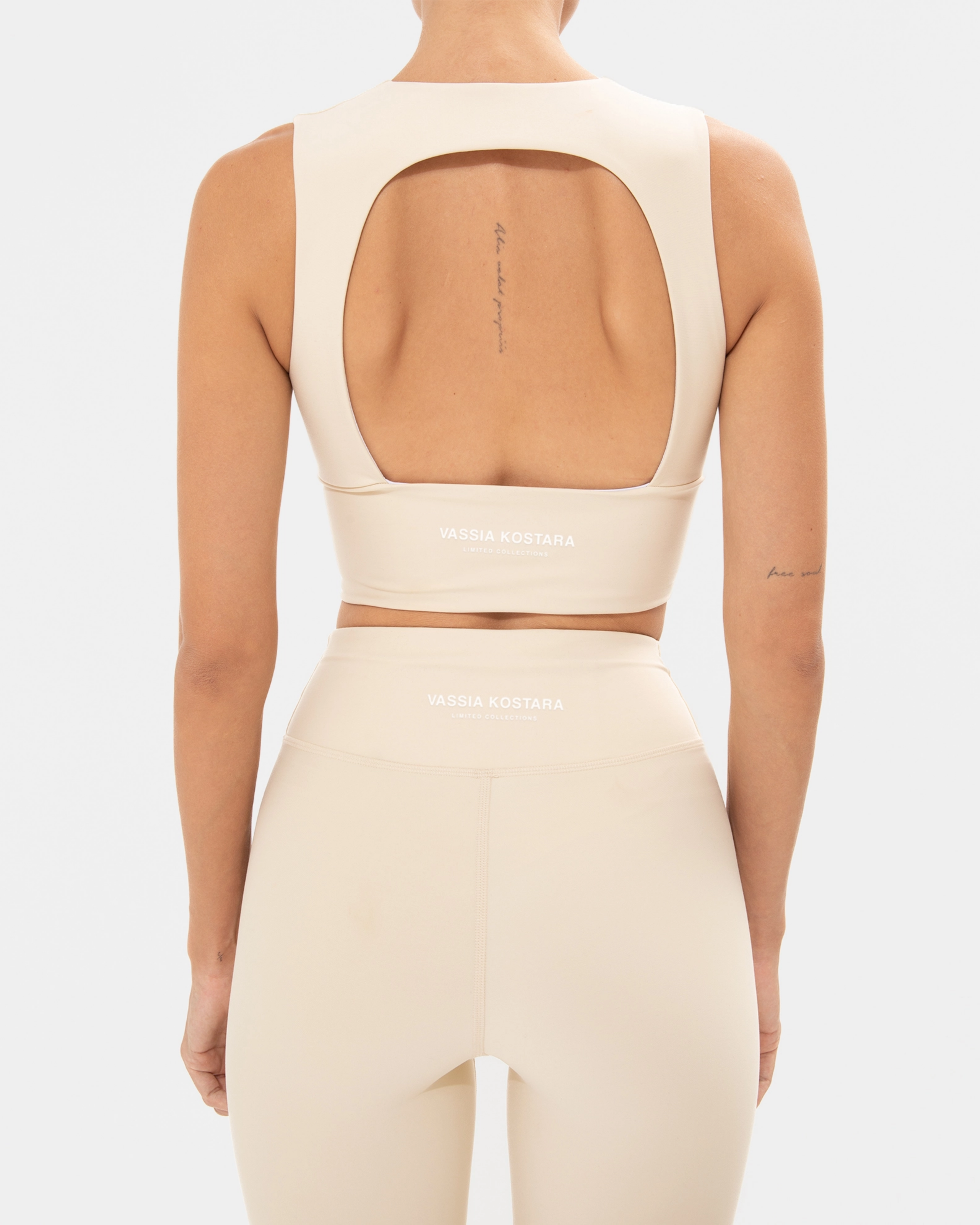 Picture of CREAM SPORTS BRA