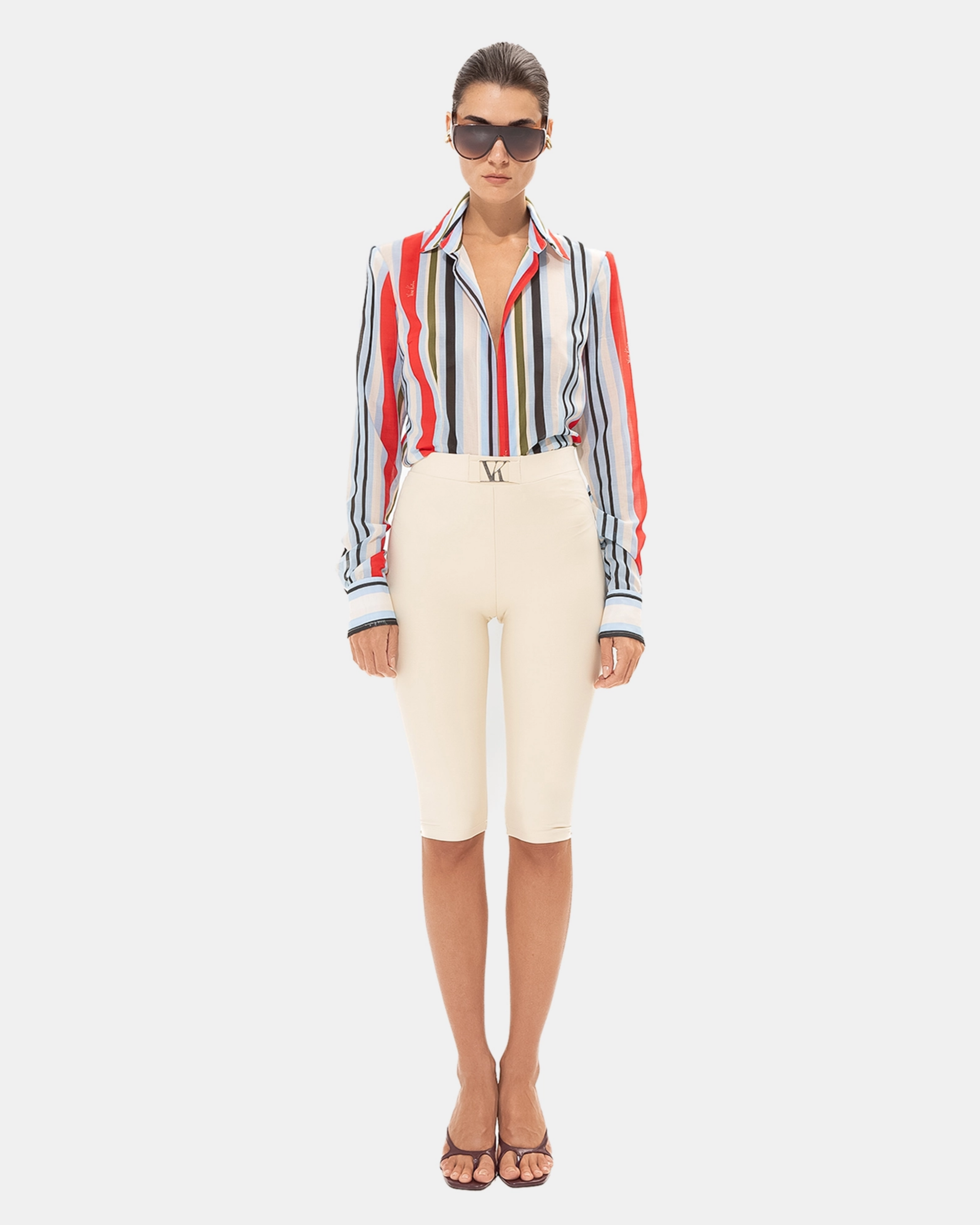 Picture of OFF-WHITE ACTIVE CAPRI PANTS