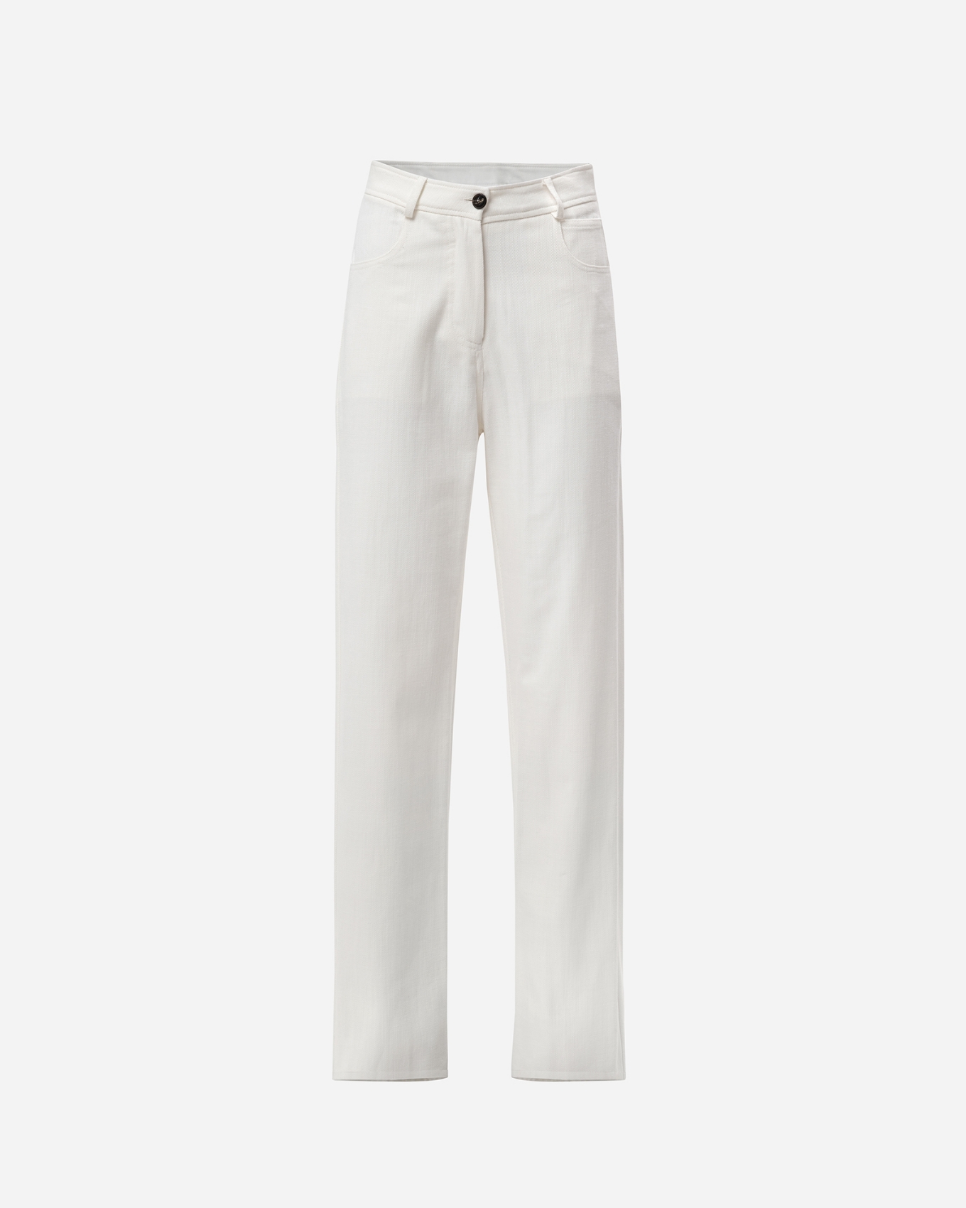 Picture of CREME STRAIGHT-LINE JEANS