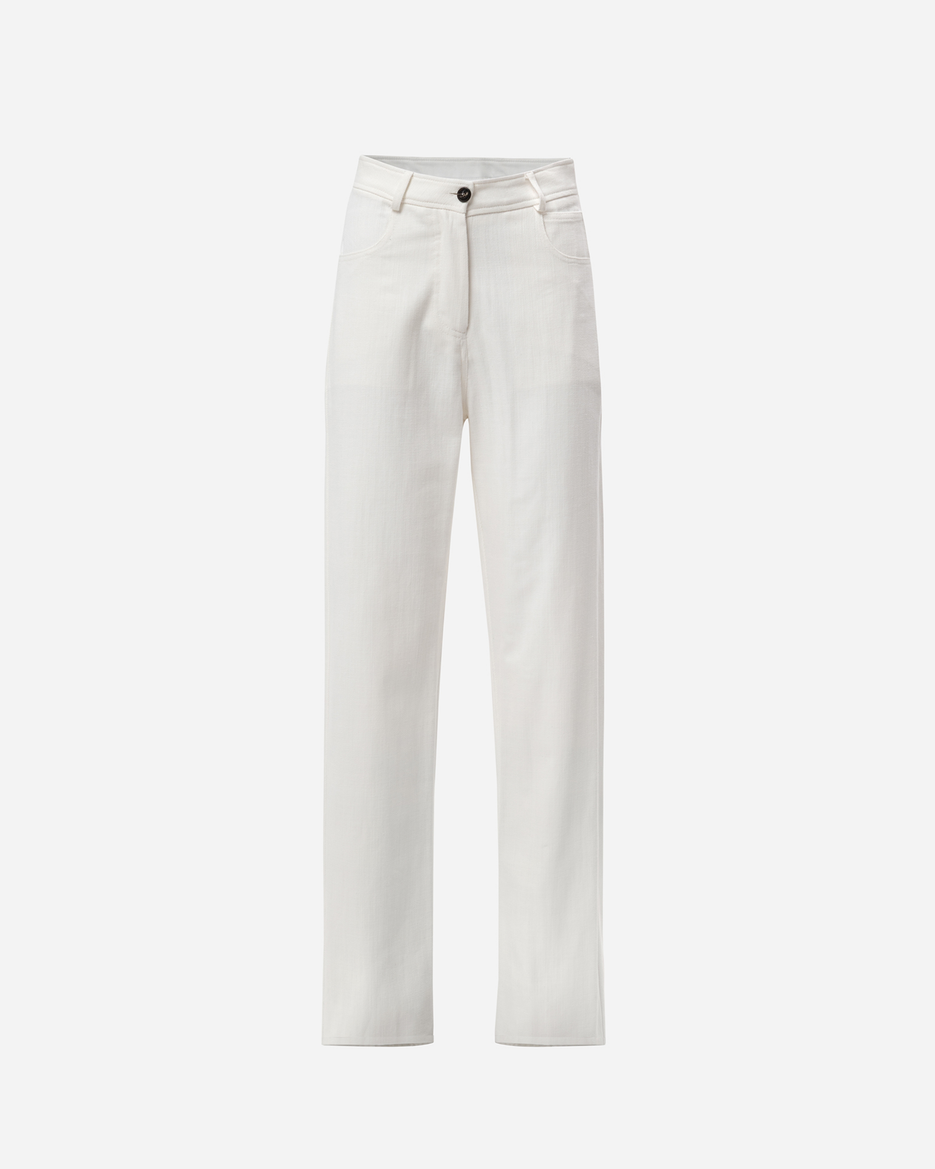 Picture of CREME STRAIGHT-LINE JEANS