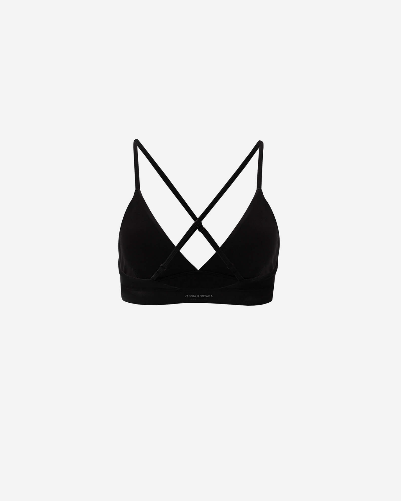 Picture of BLACK CROSSED-BACK BUSTIER