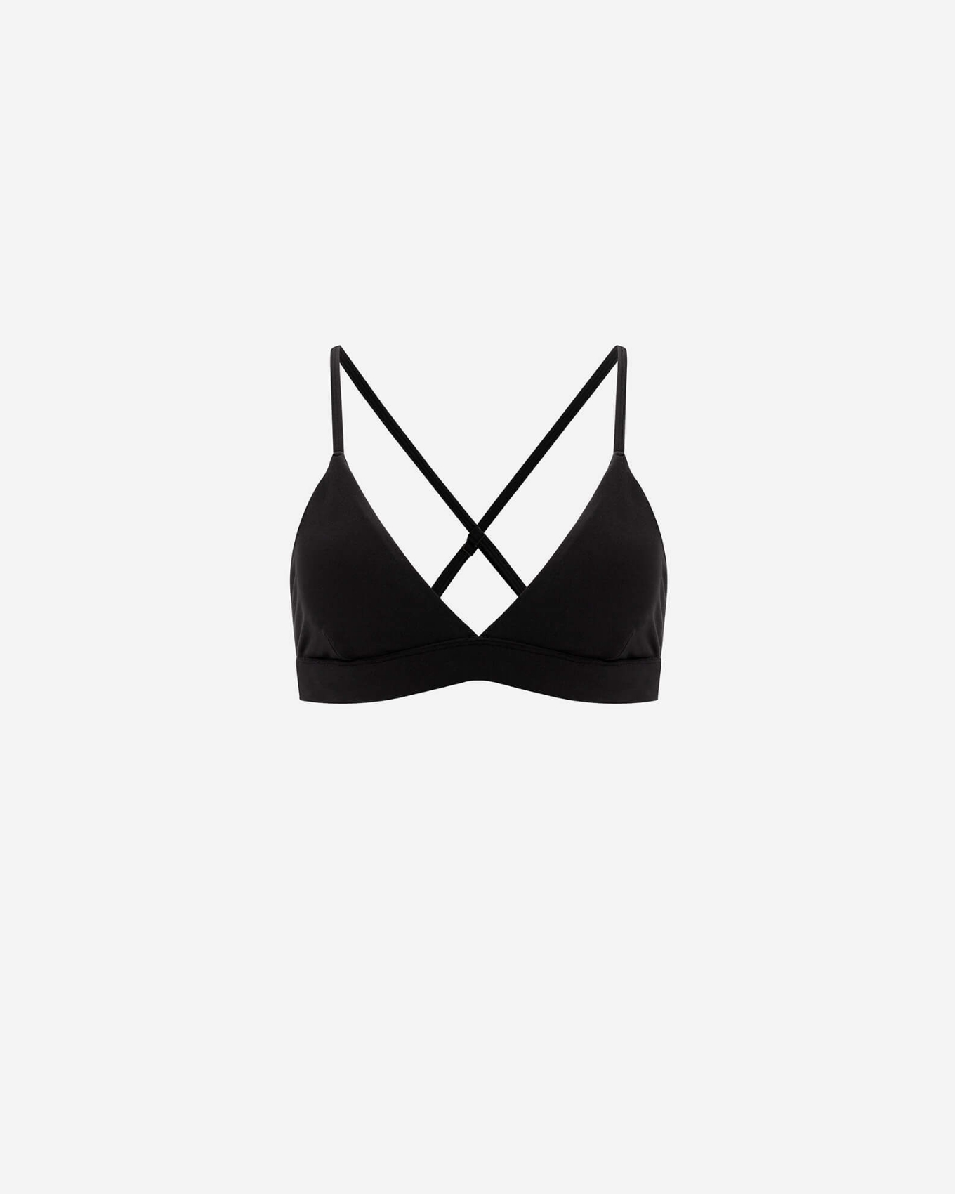 Picture of BLACK CROSSED-BACK BUSTIER