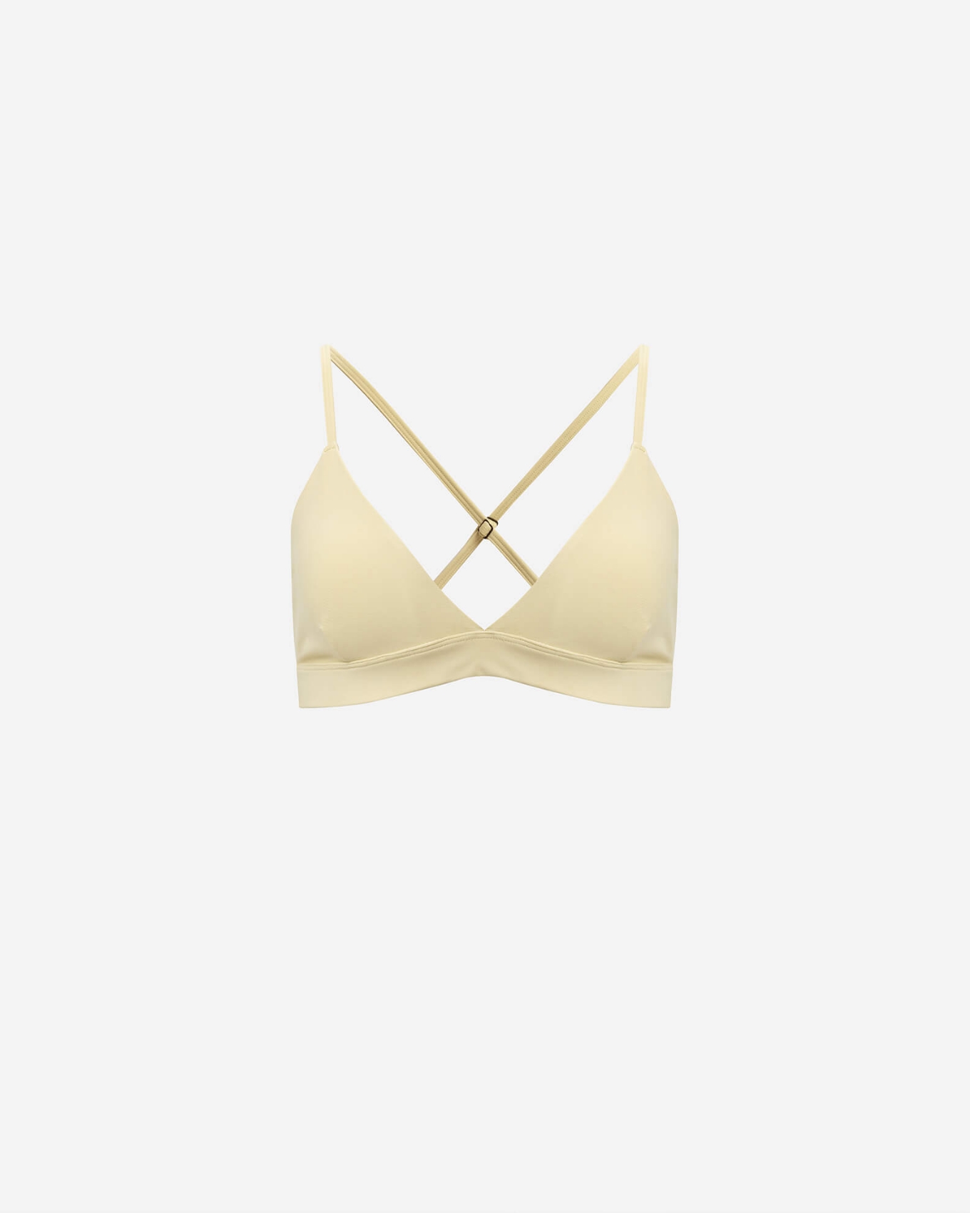 Picture of BUTTERCREAM CROSSED-BACK BUSTIER