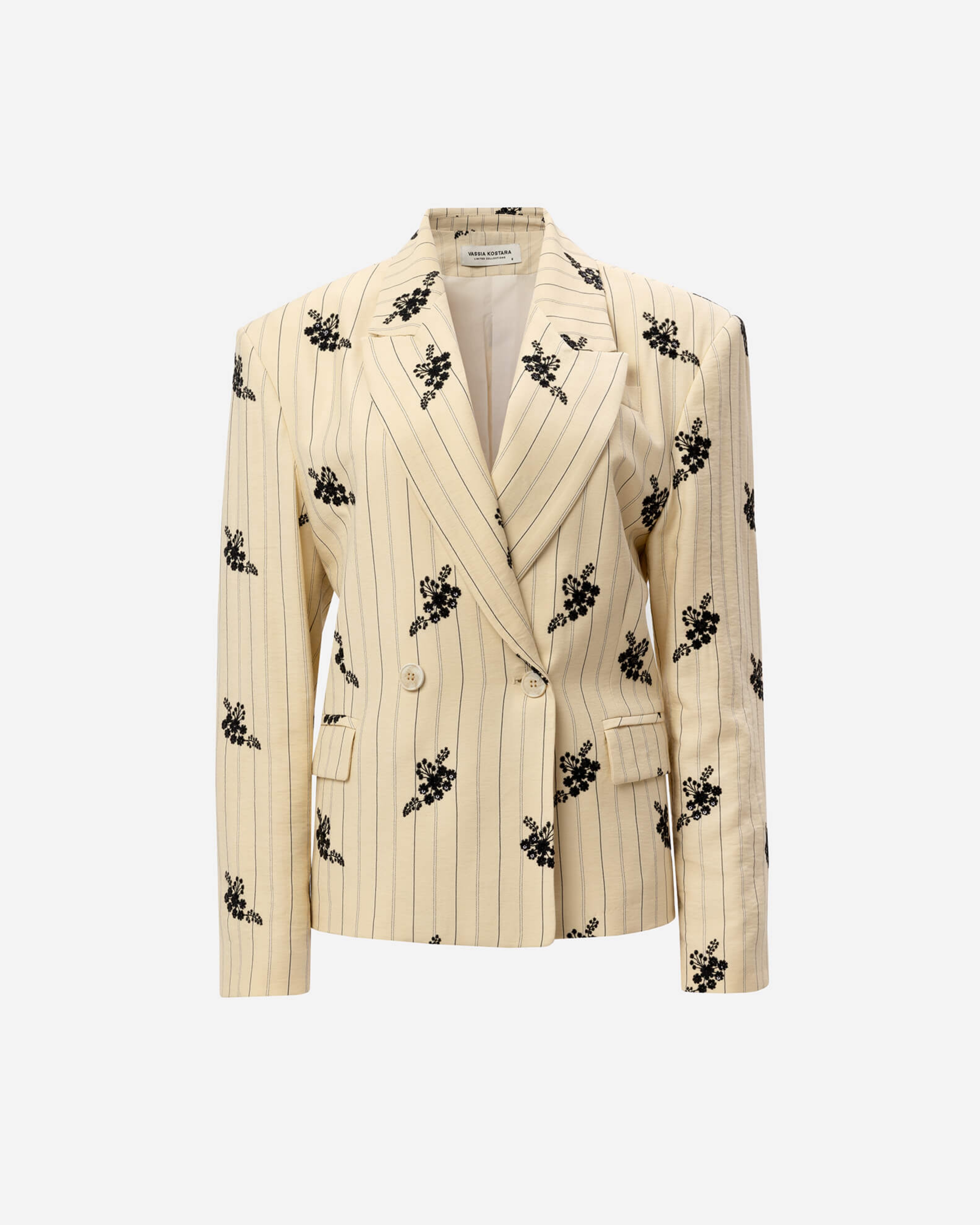 Picture of BUTTERCREAM PINSTRIPE BLAZER