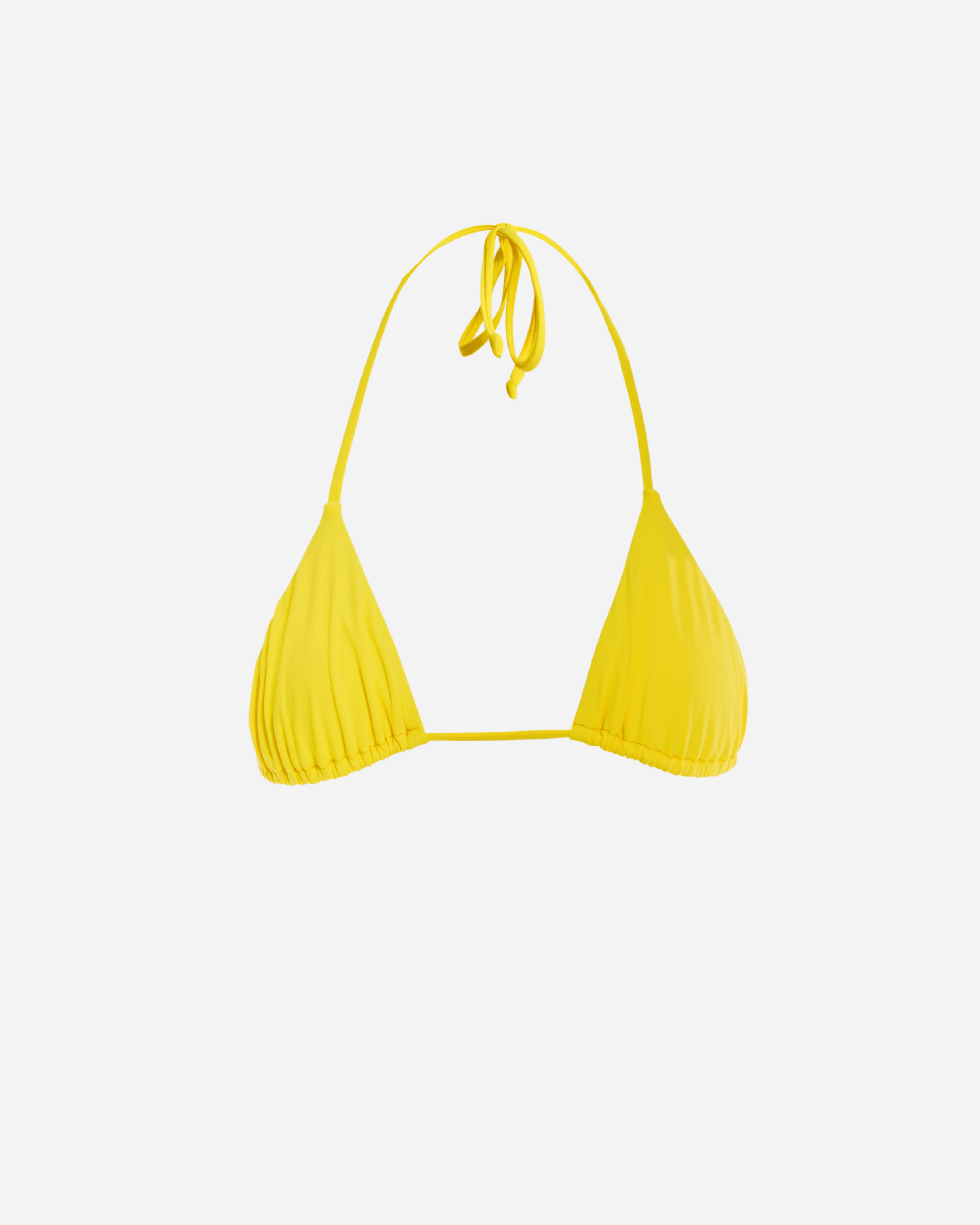 Picture of Elena Yellow Triangle Bikini Top