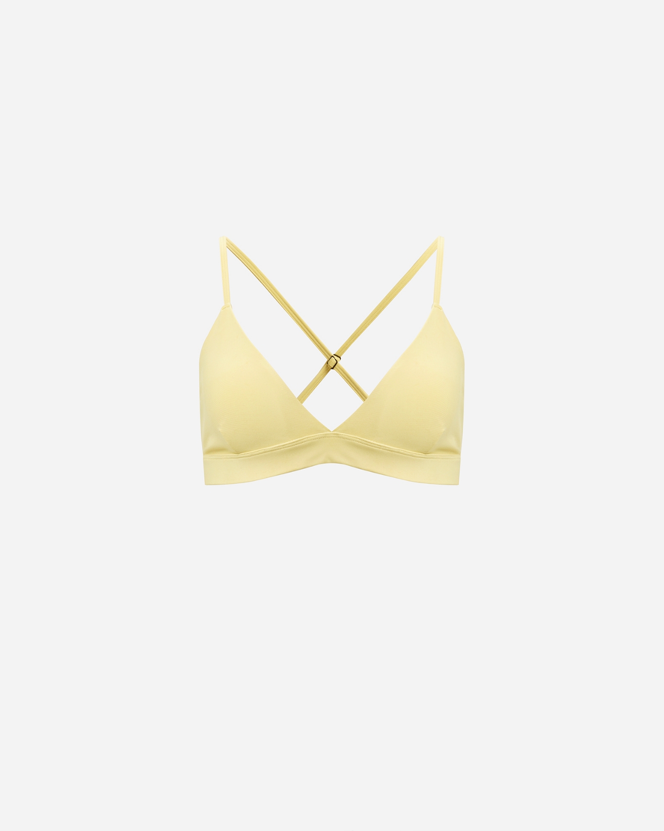 Picture of BUTTERCREAM CROSSED-BACK BUSTIER