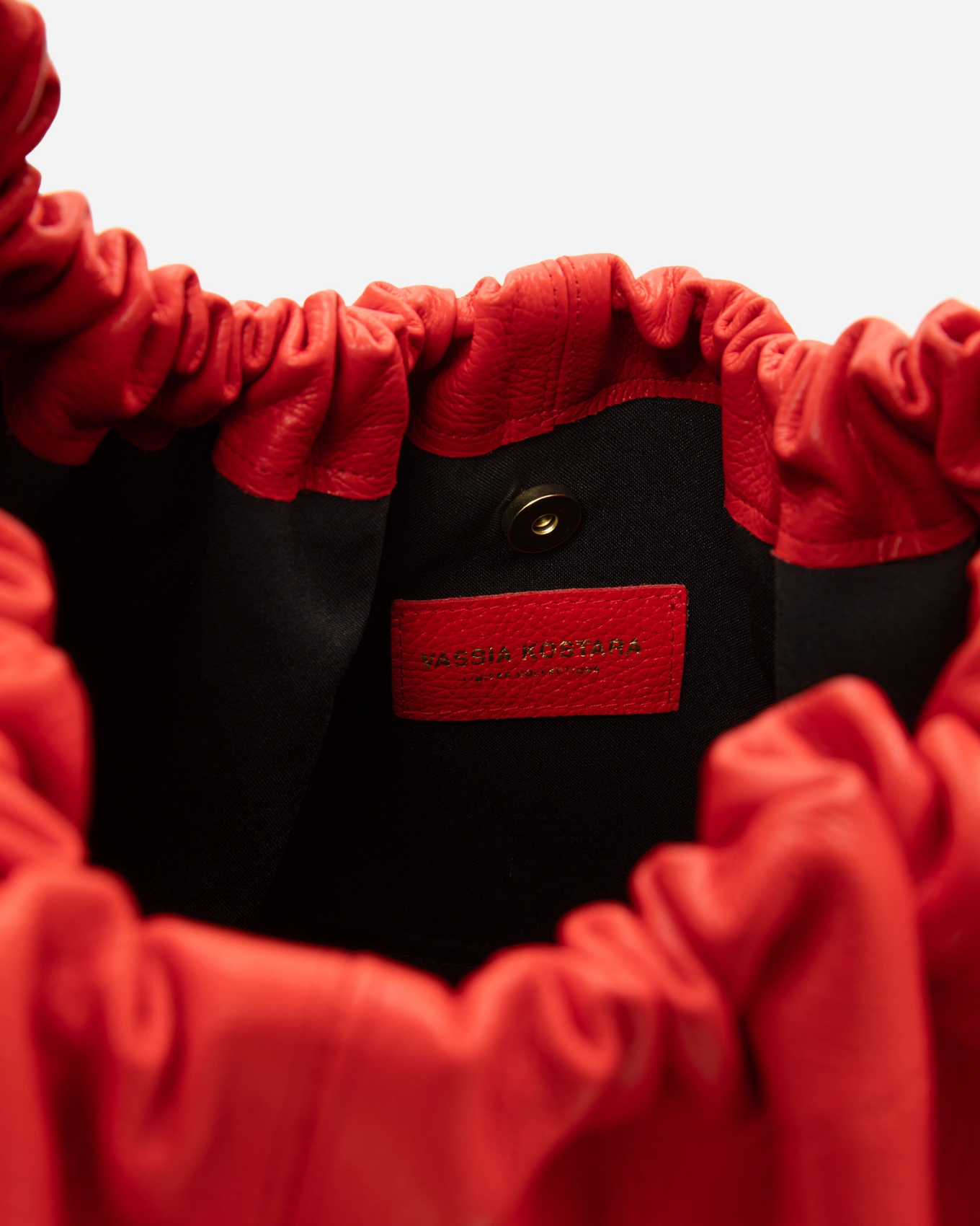 Picture of SCARLET LEATHER BAG