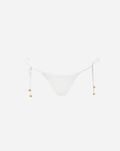 Picture of Summer White Side-Tie Bikini Bottoms
