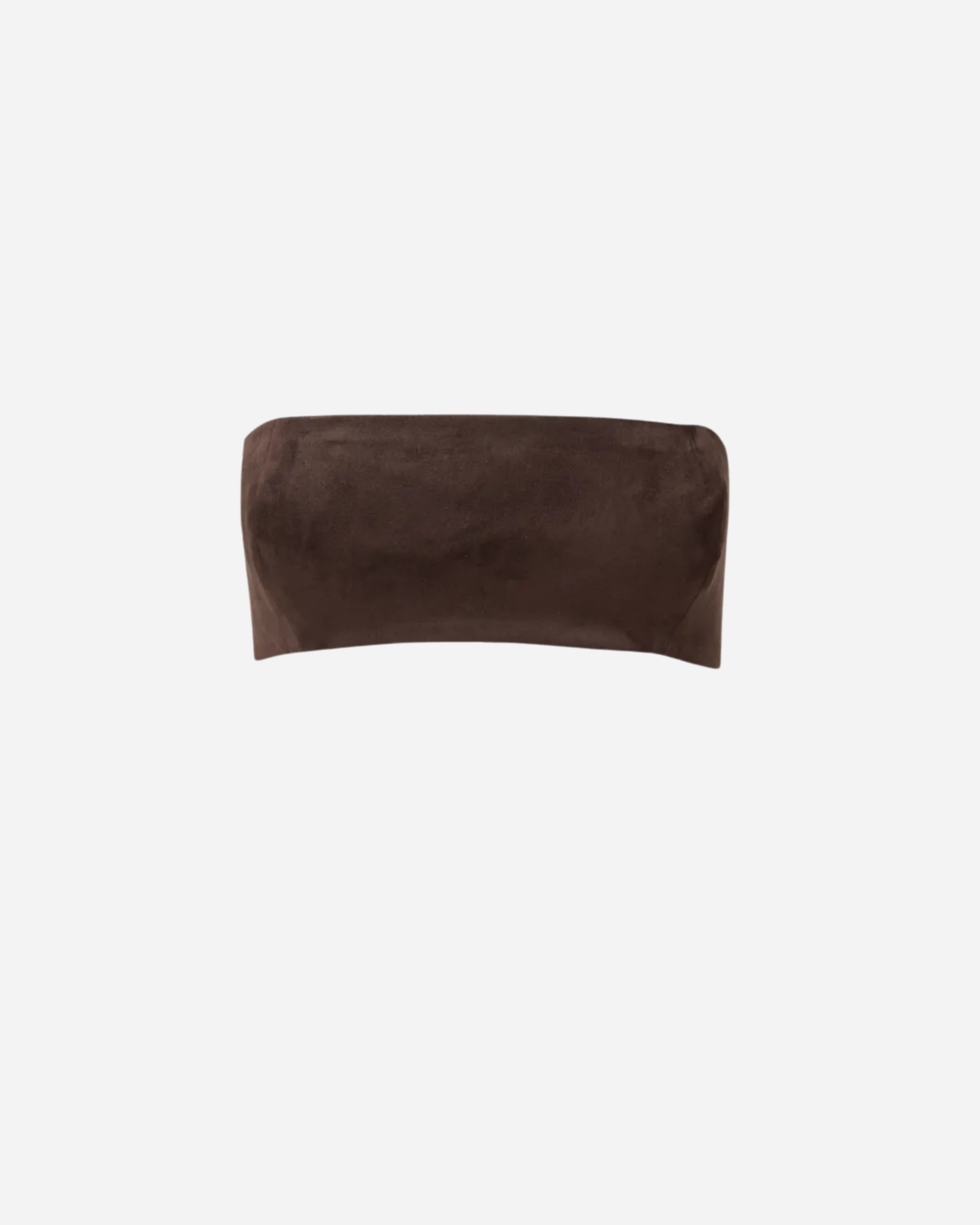 Picture of Brown Suede Bustier