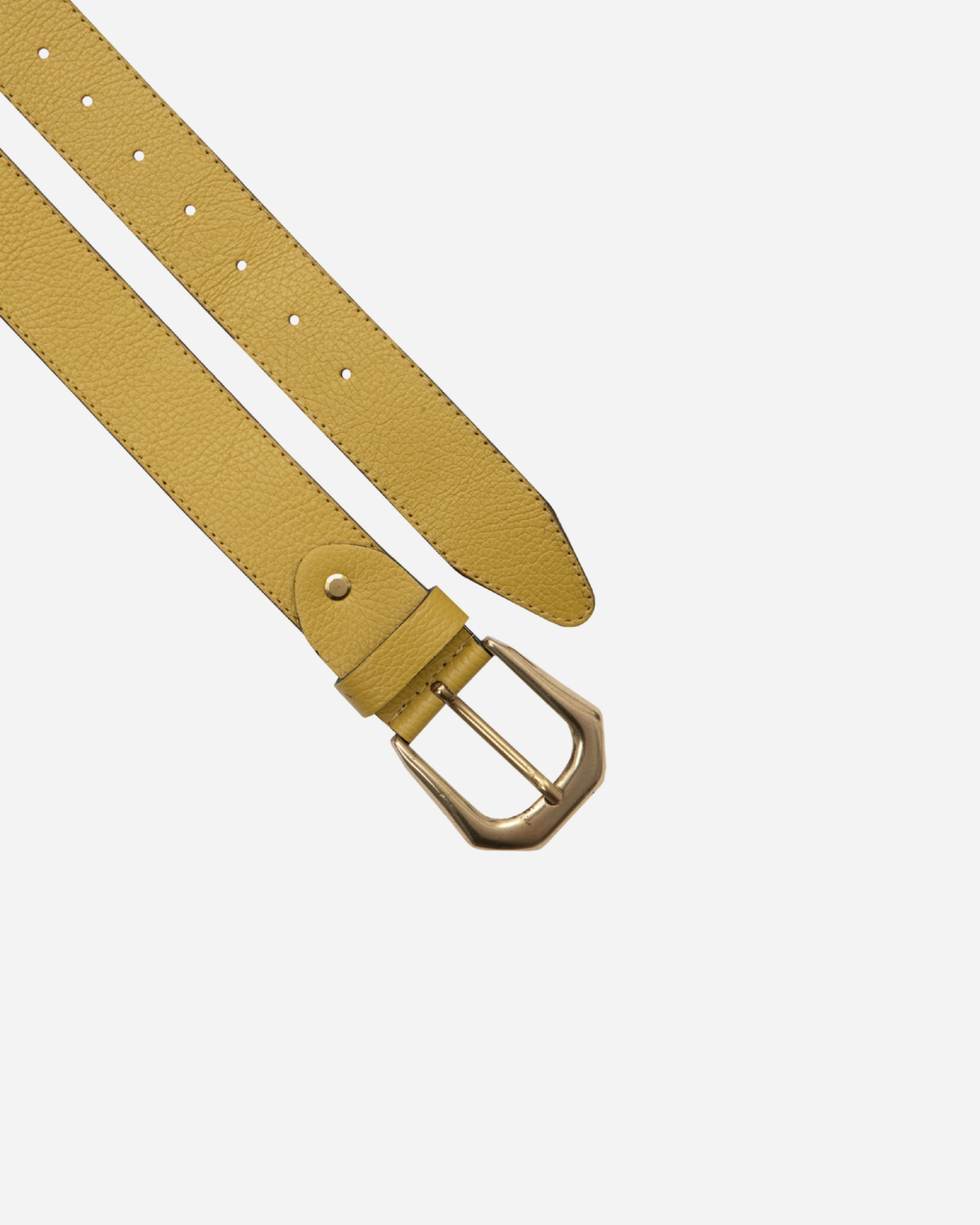 Picture of Lime Green Leather Belt