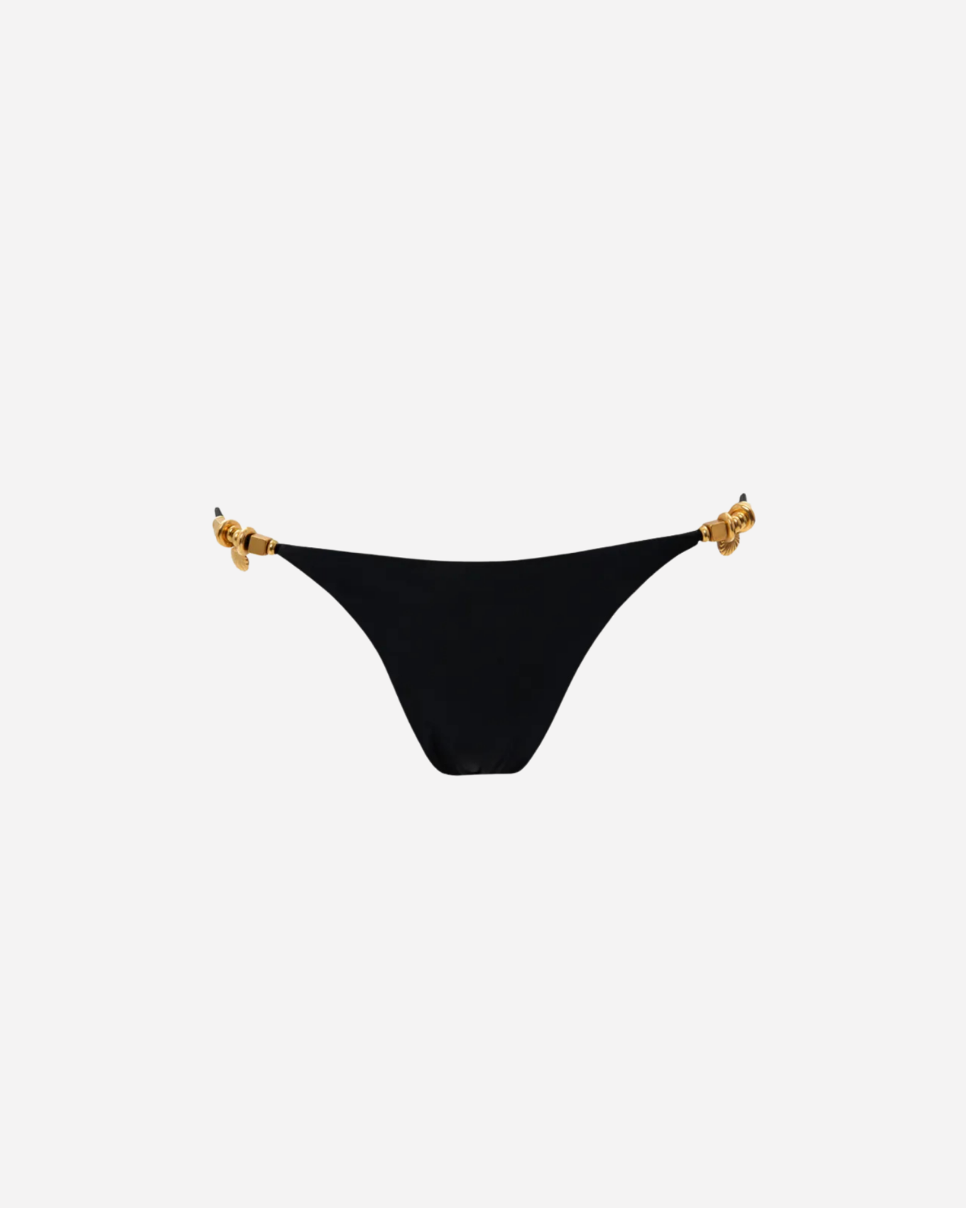 Picture of Black Thin Strap Bikini Bottoms