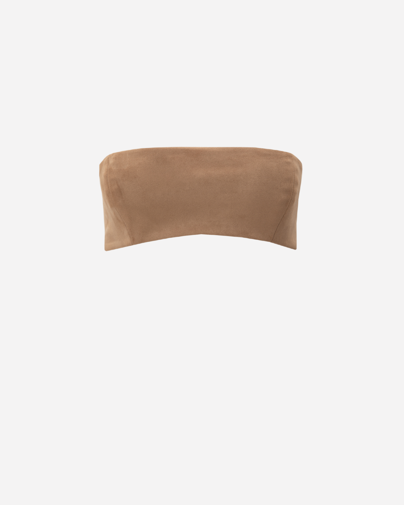 Picture of Beige Suede Bustier