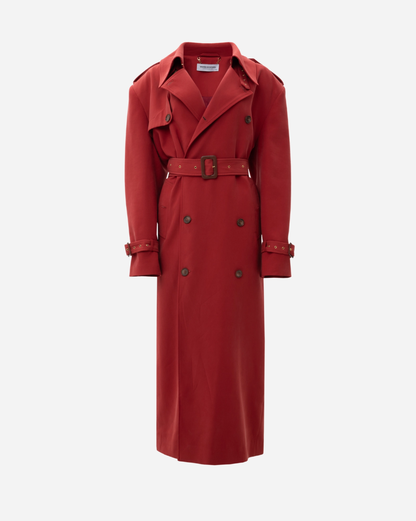 Picture of Sanguine Red Trench Coat
