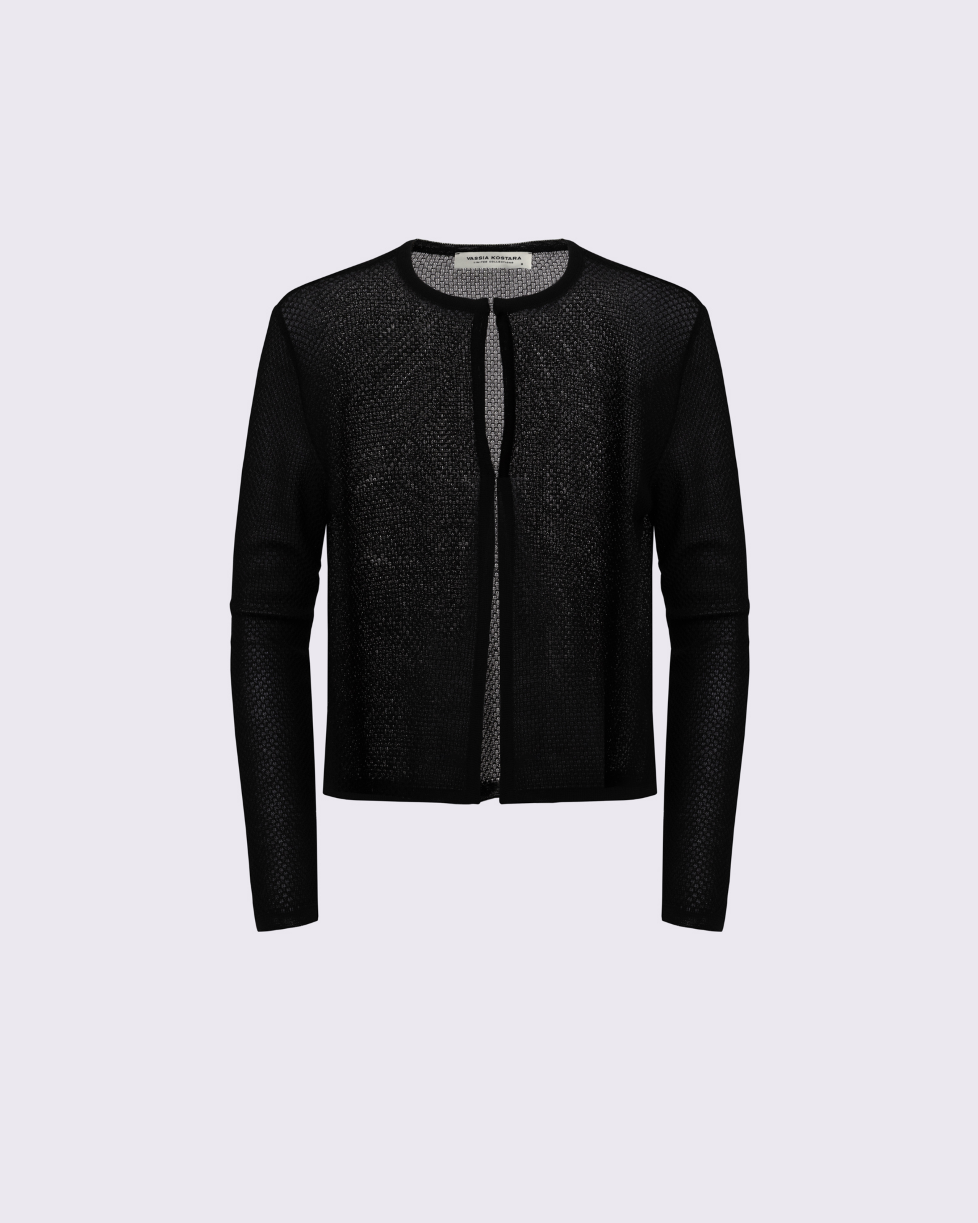 Picture of BLACK KNIT CARDIGAN
