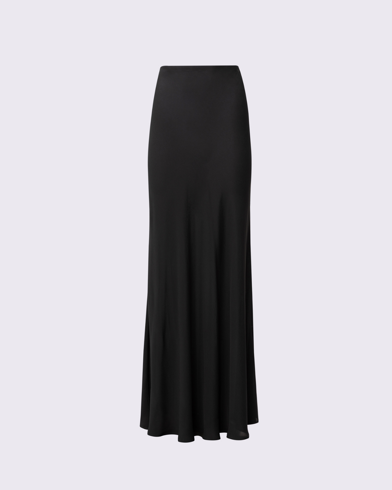 Picture of BLACK FLUID MAXI SKIRT