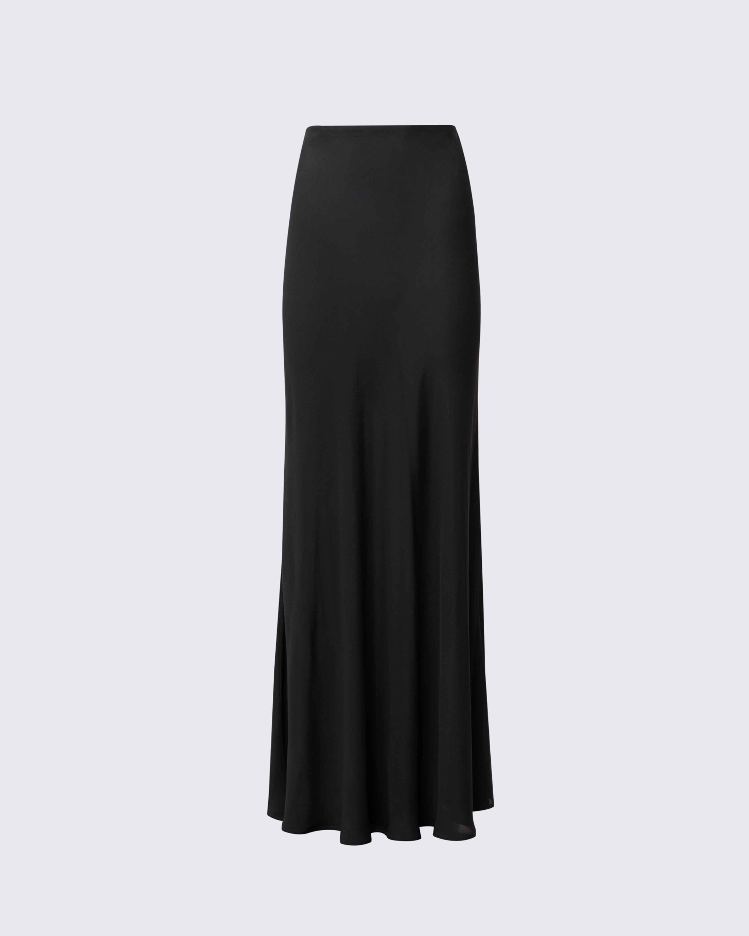 Picture of BLACK FLUID MAXI SKIRT