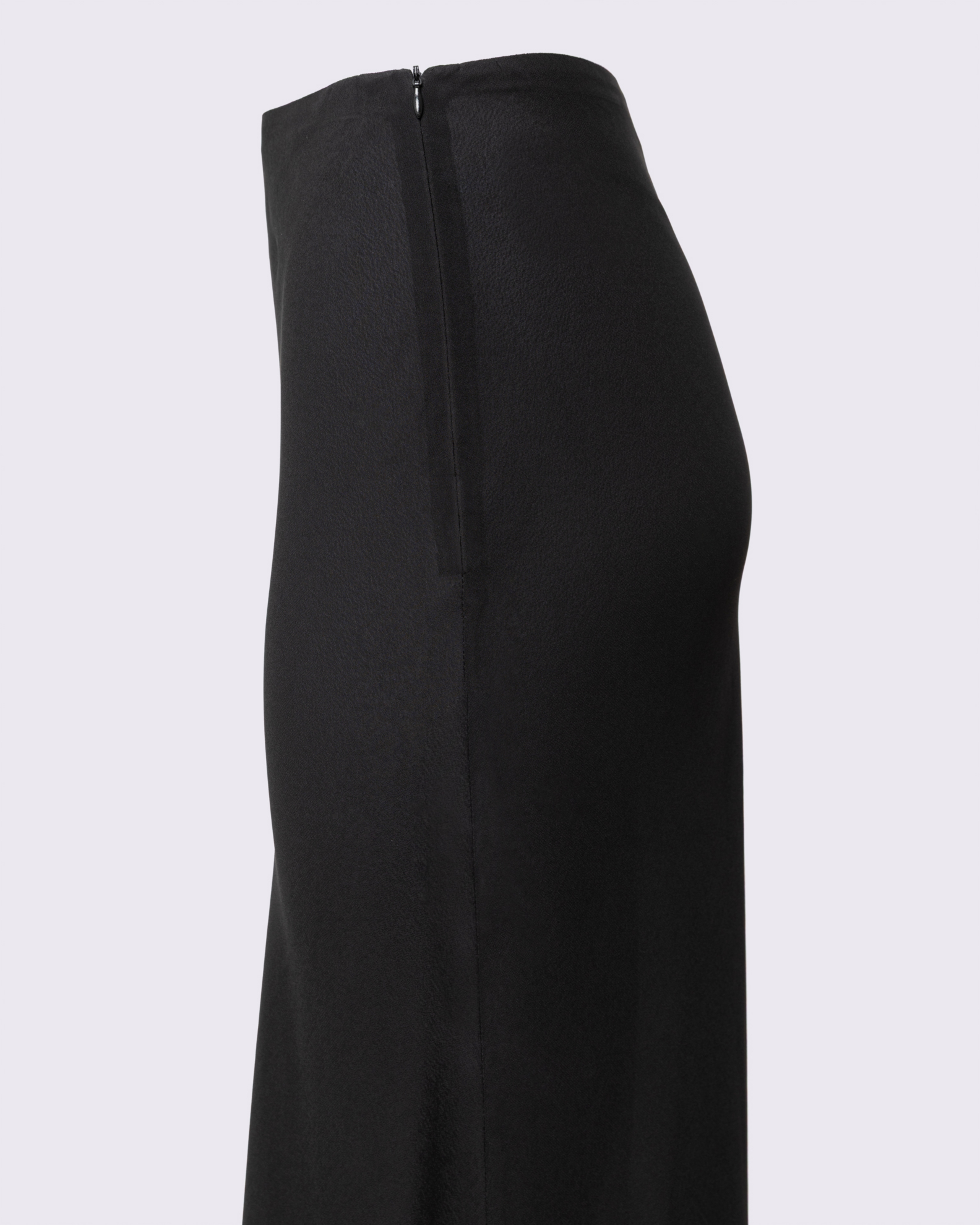 Picture of BLACK FLUID MAXI SKIRT