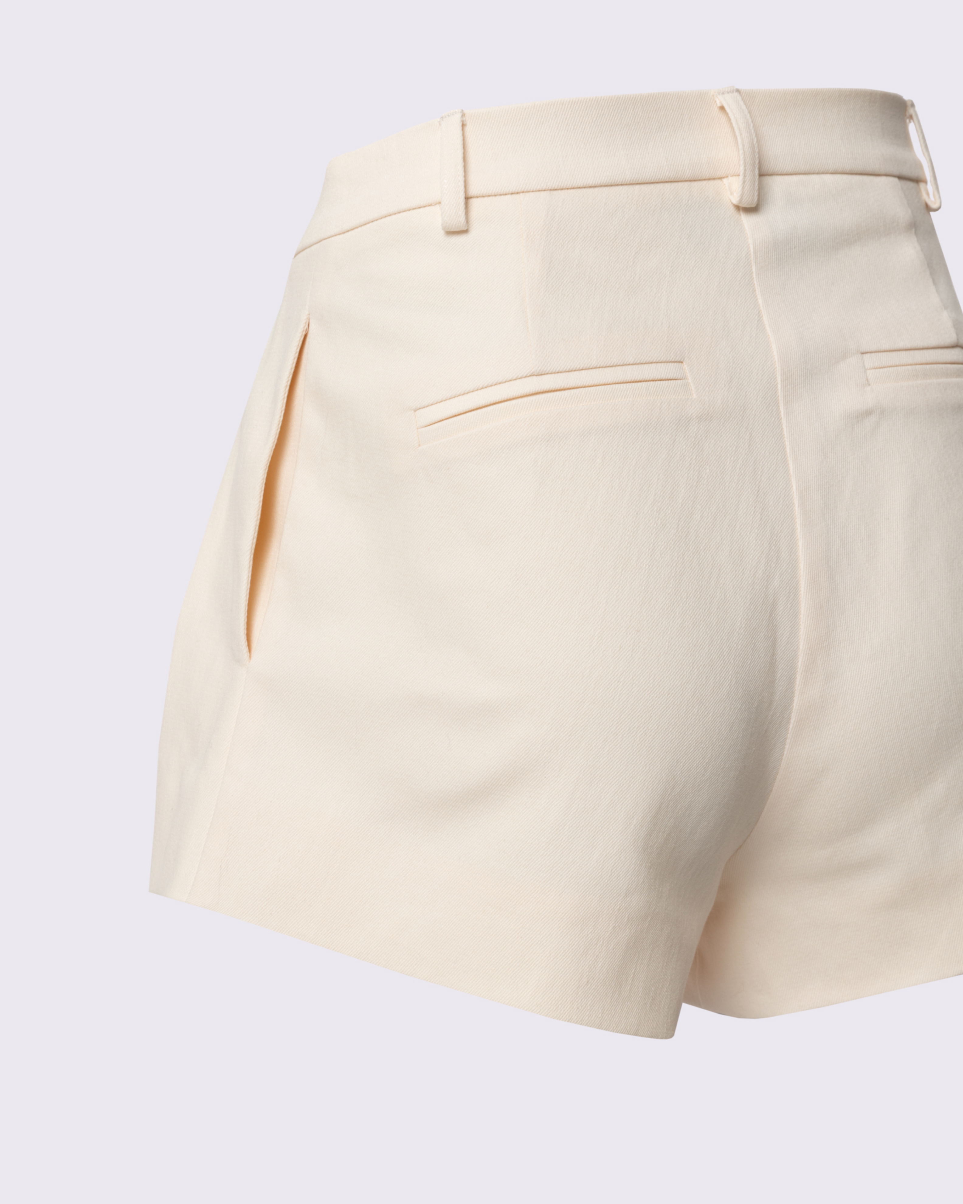 Picture of CREAM TAILORED SHORTS