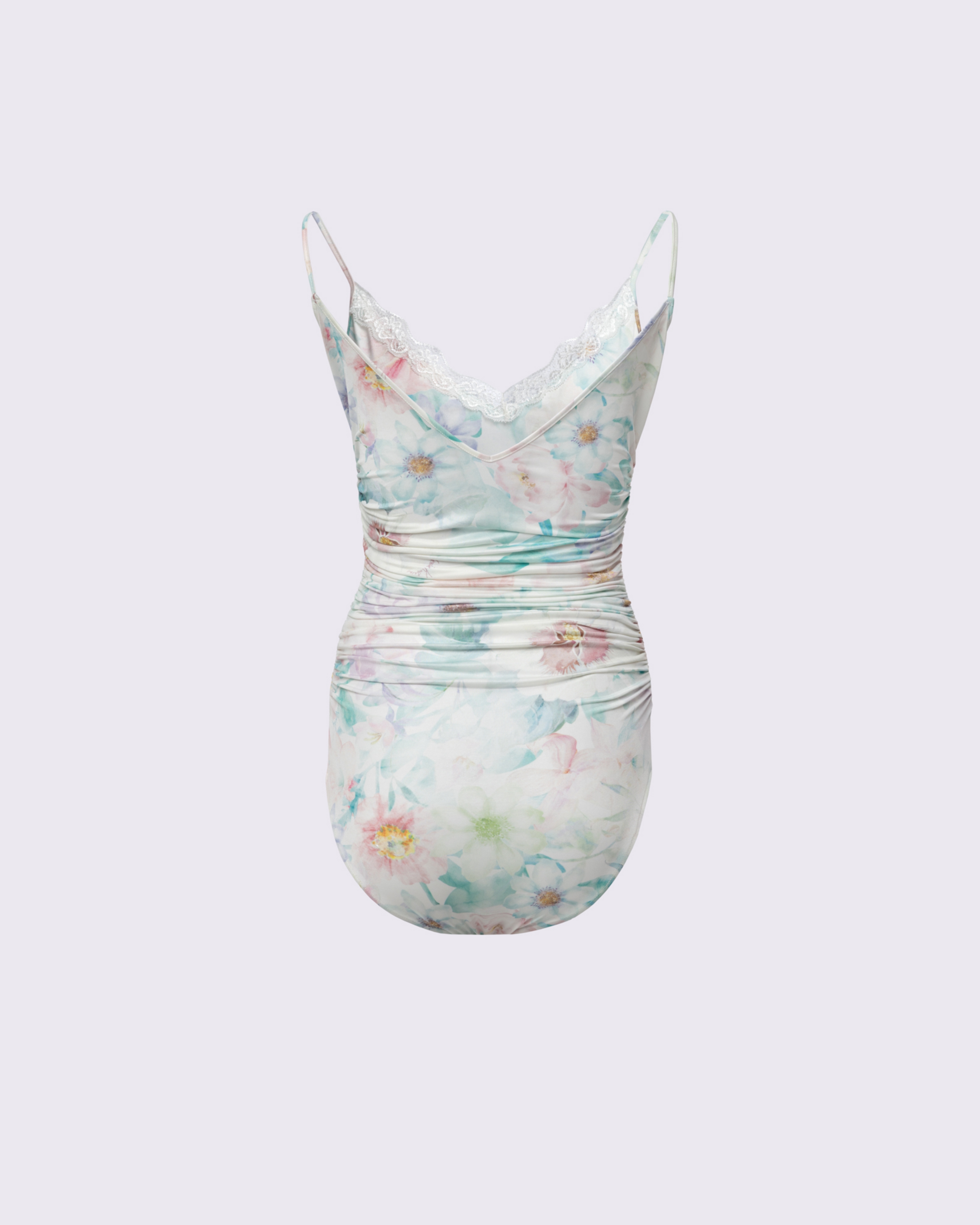 Picture of PRINTED DRAPED BODYSUIT
