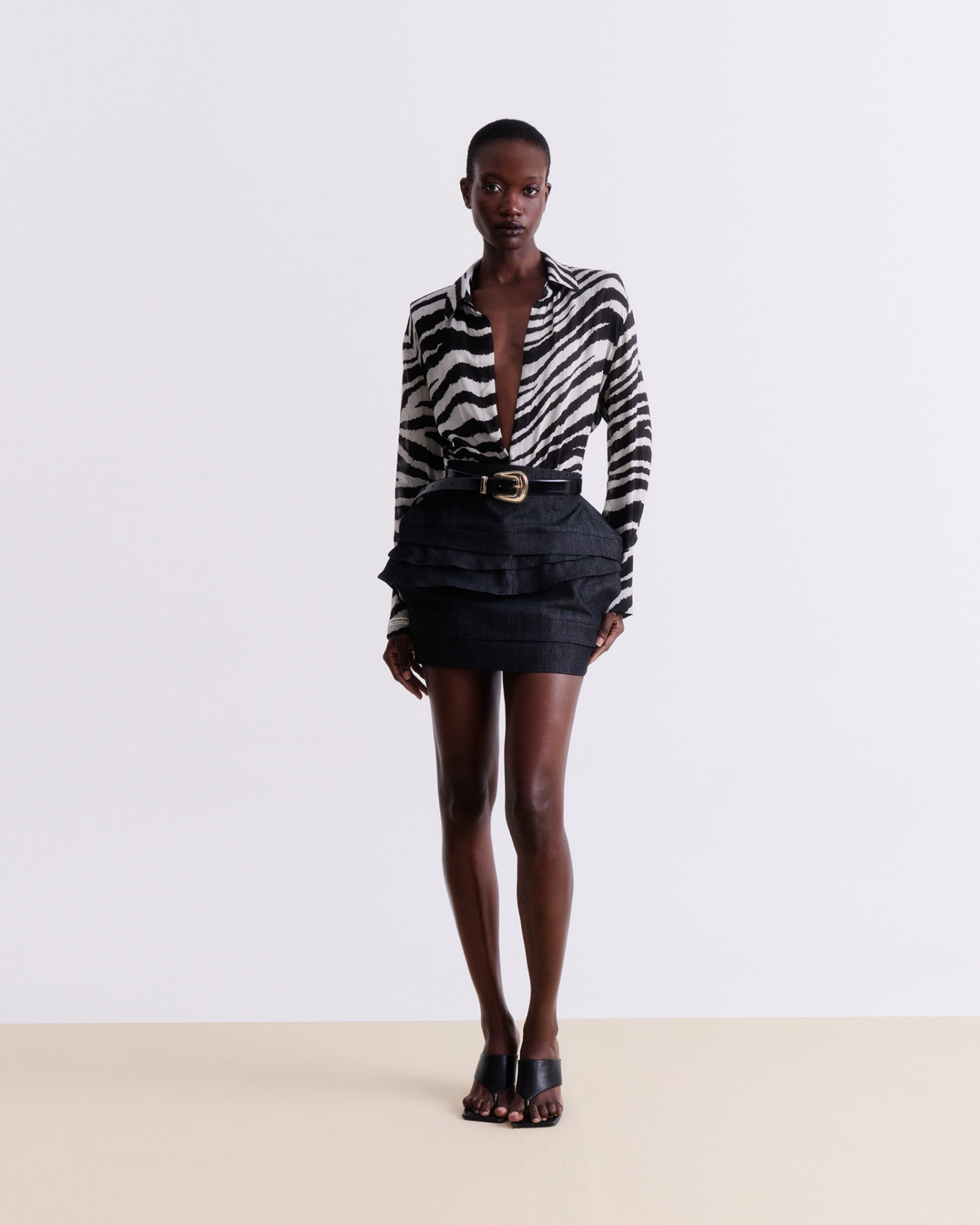 Picture of DENIM MINI SKIRT