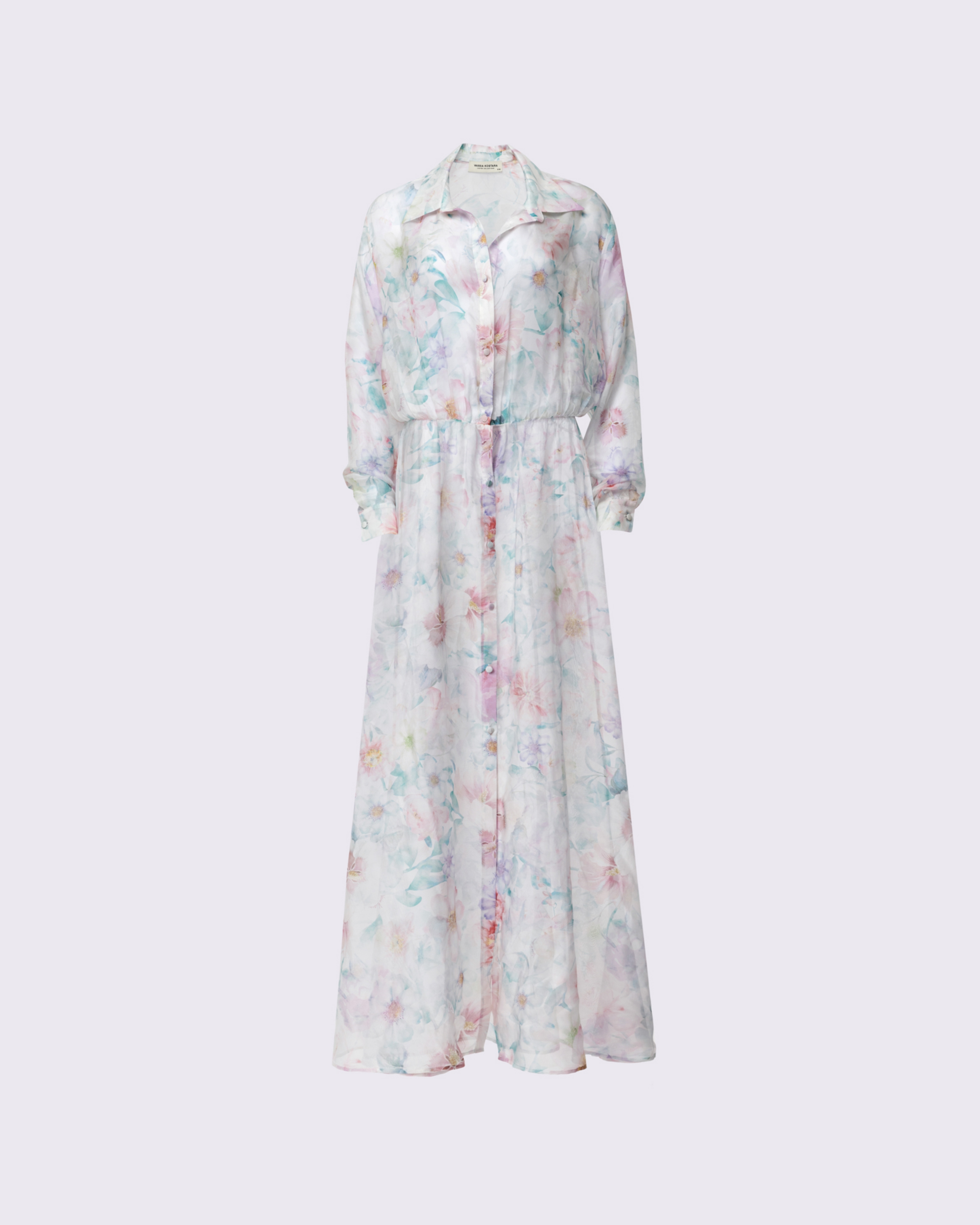 Picture of FLORAL CHEMISIER MAXI DRESS