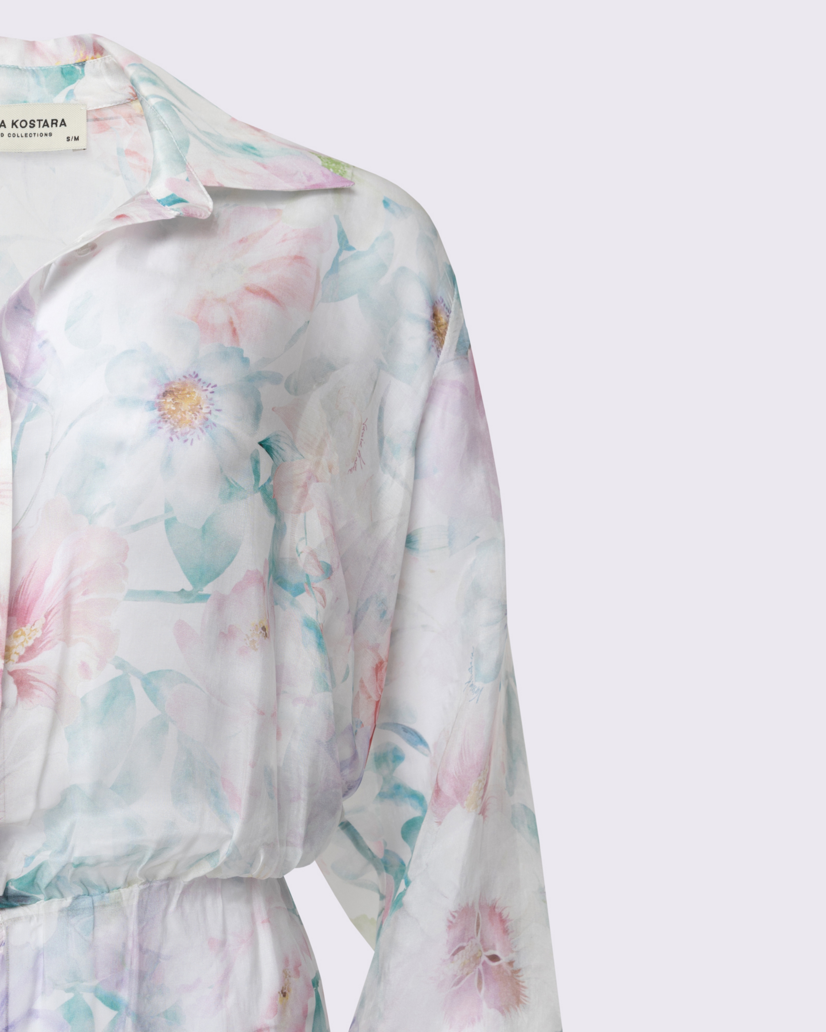 Picture of FLORAL CHEMISIER MAXI DRESS