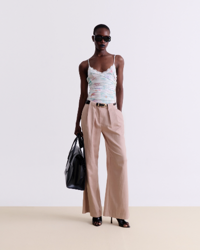 Picture of BLUSH TAILORED WIDE-LEG PANTS