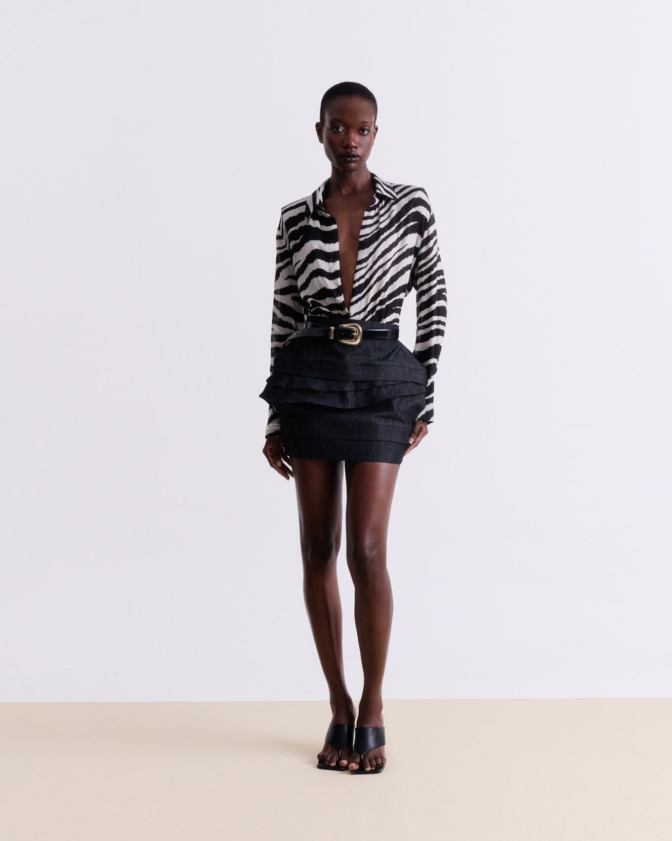 Picture of ZEBRA PRINT SLIM-FIT SHIRT