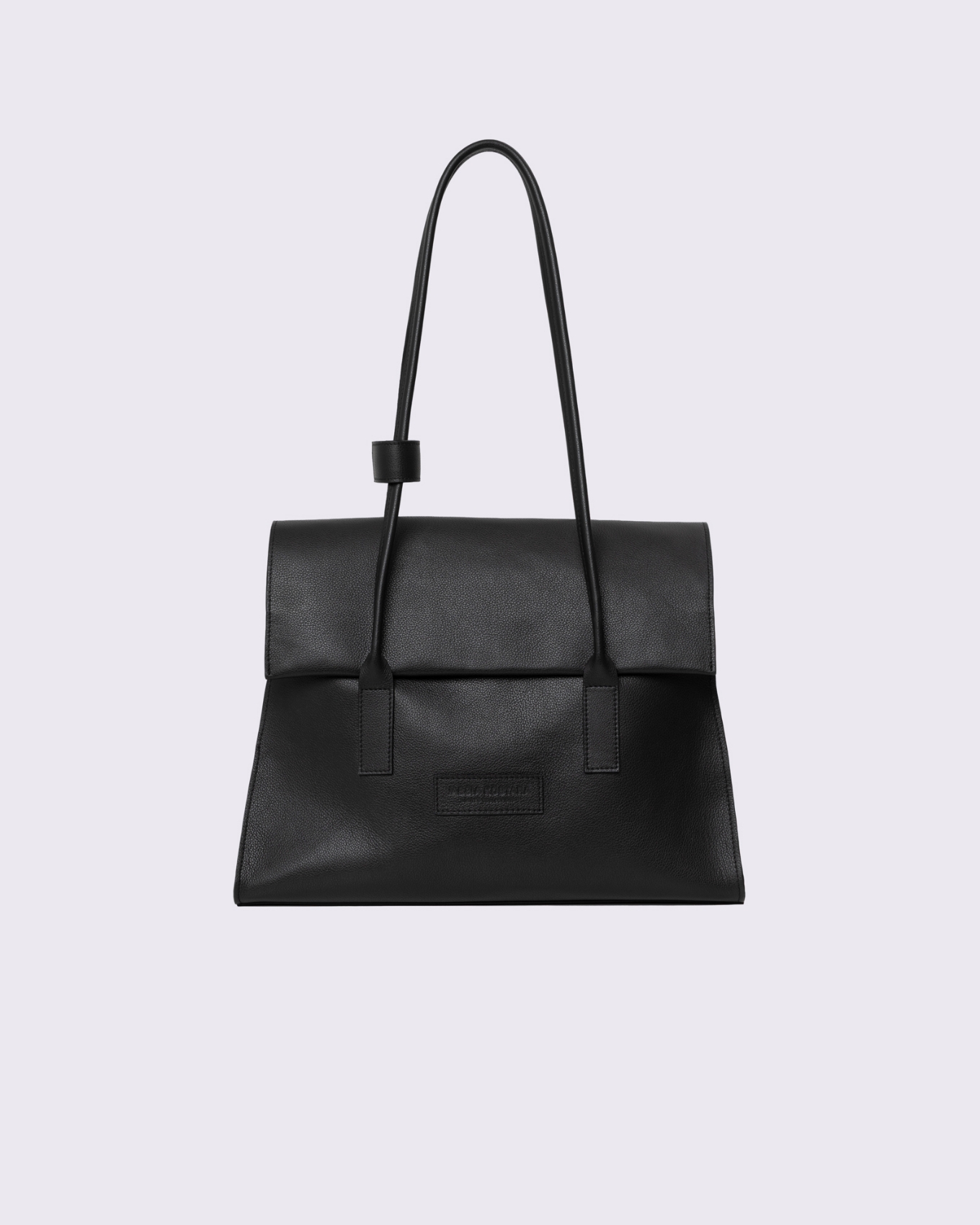 Picture of BLACK FOLDOVER BAG