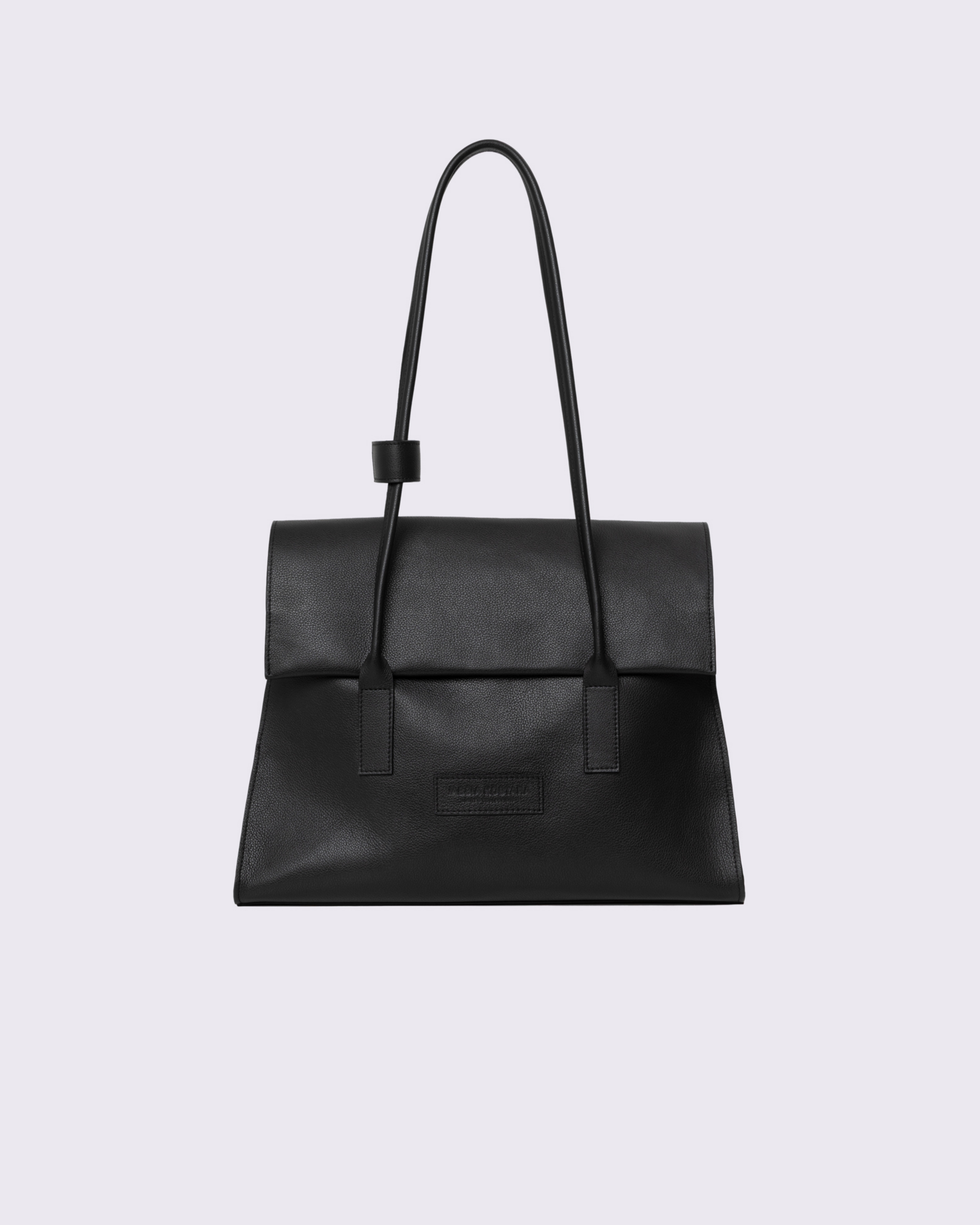 Picture of BLACK FOLDOVER BAG