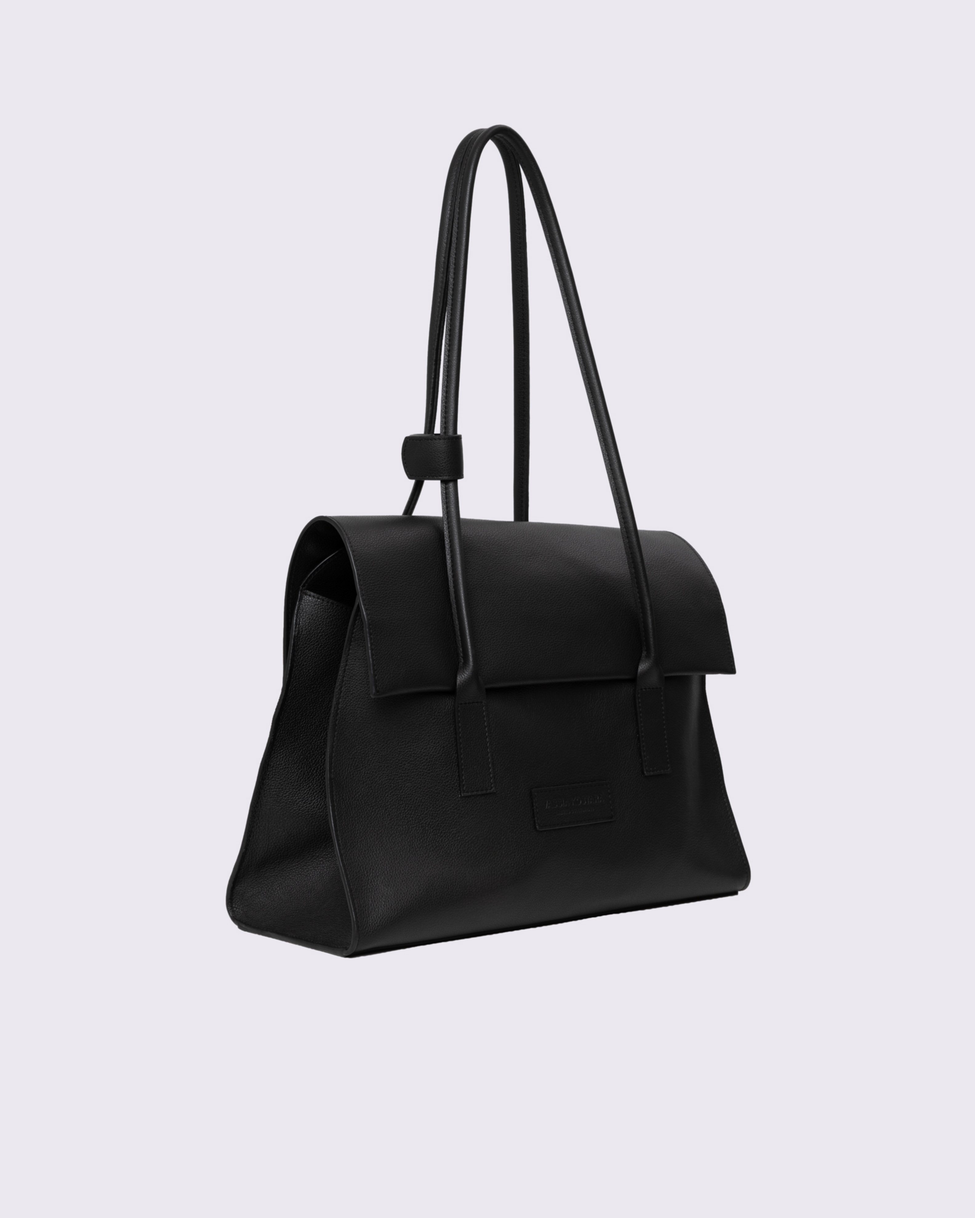 Picture of BLACK FOLDOVER BAG