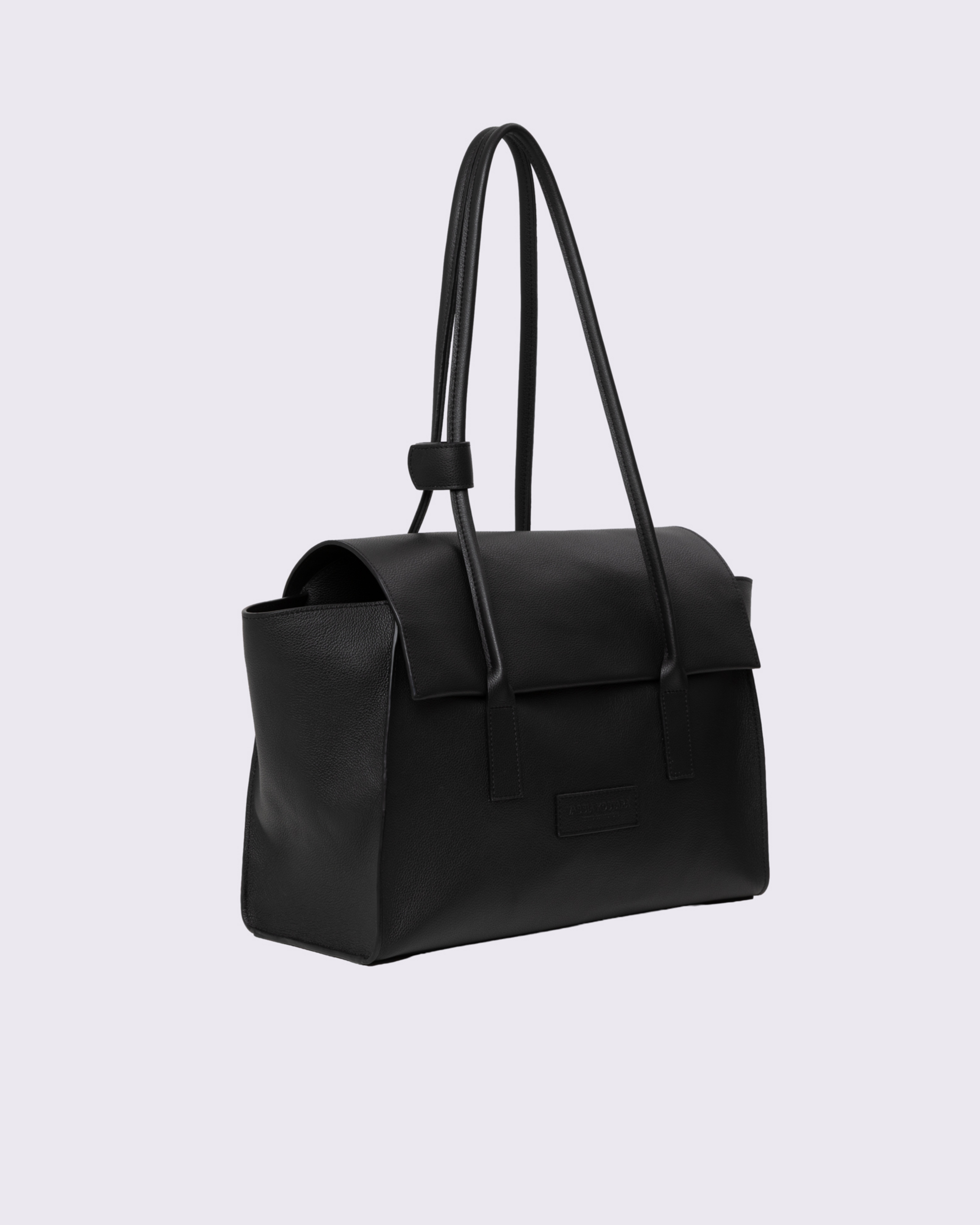 Picture of BLACK FOLDOVER BAG