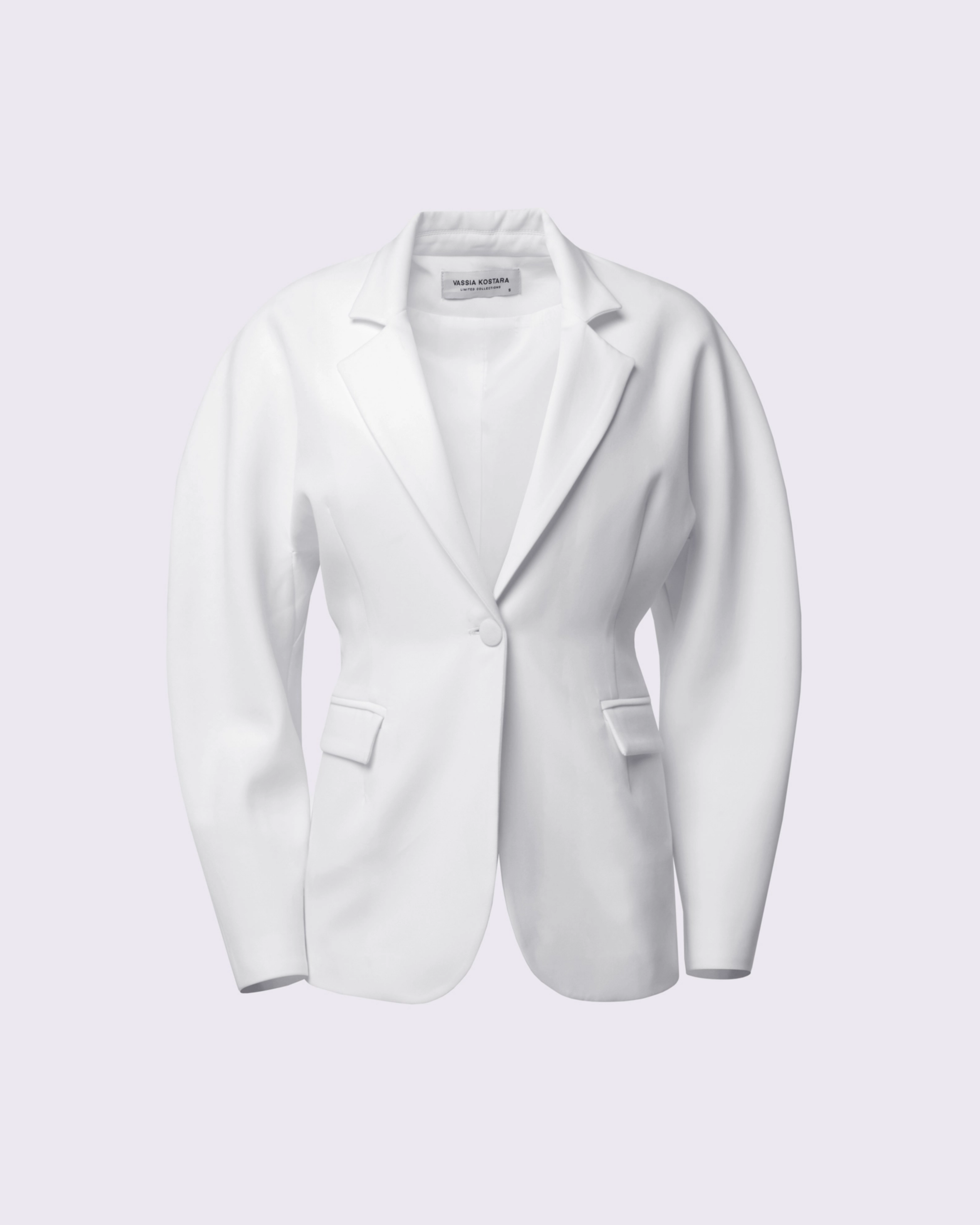 Picture of WHITE TAILORED BLAZER