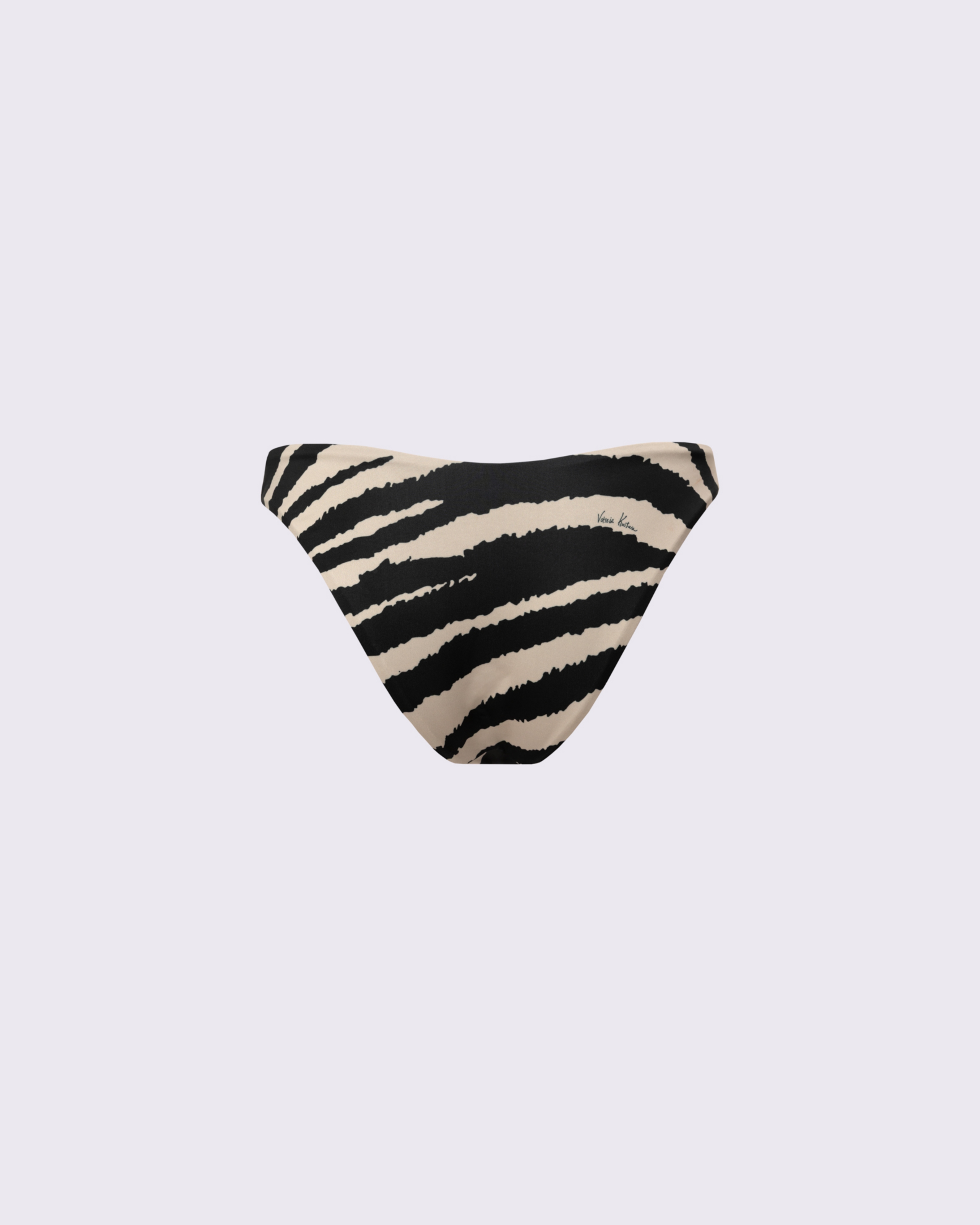Picture of ZEBRA PRINT LOW CUT BIKINI BOTTOMS