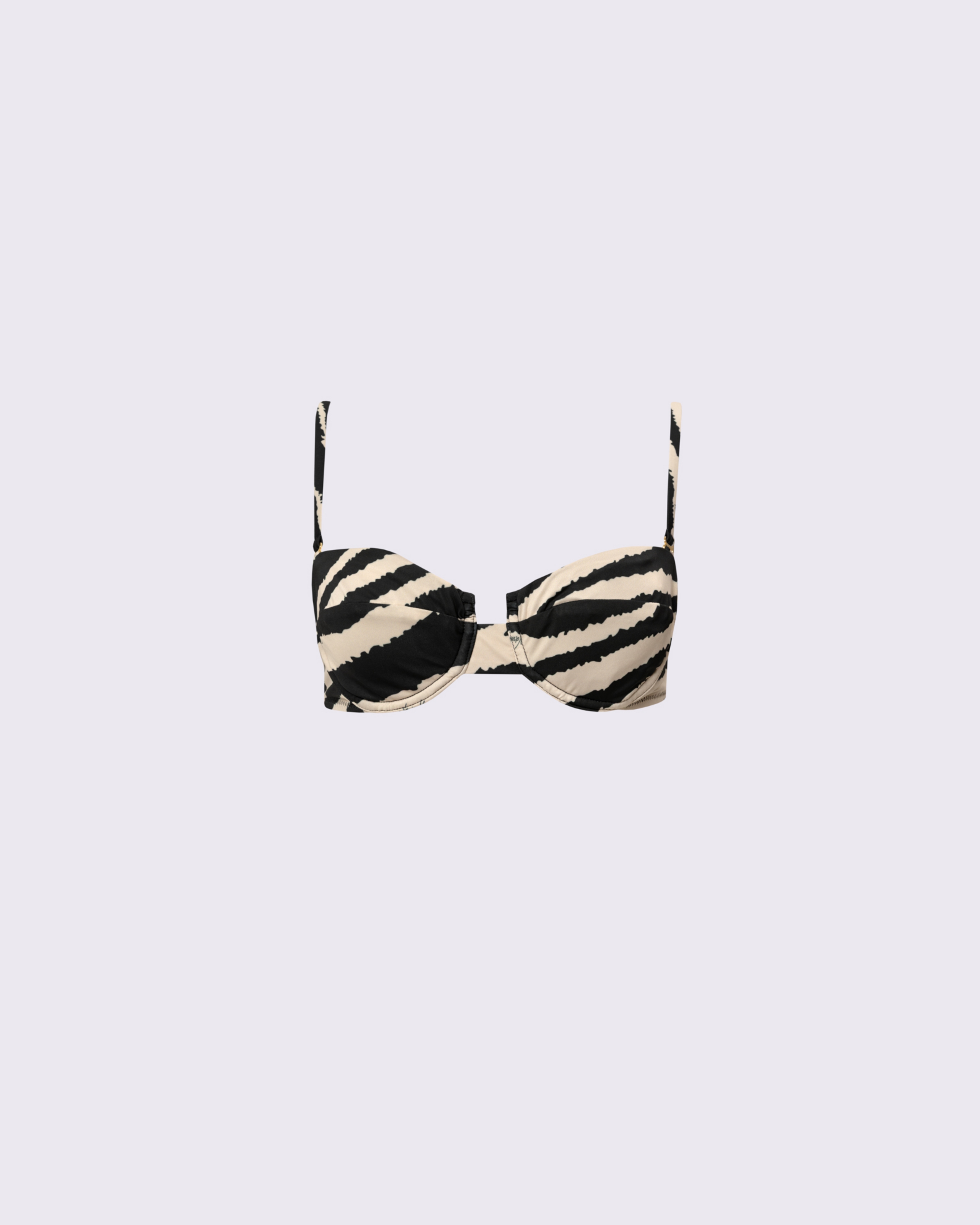 Picture of ZEBRA PRINT UNDERWIRE BIKINI TOP