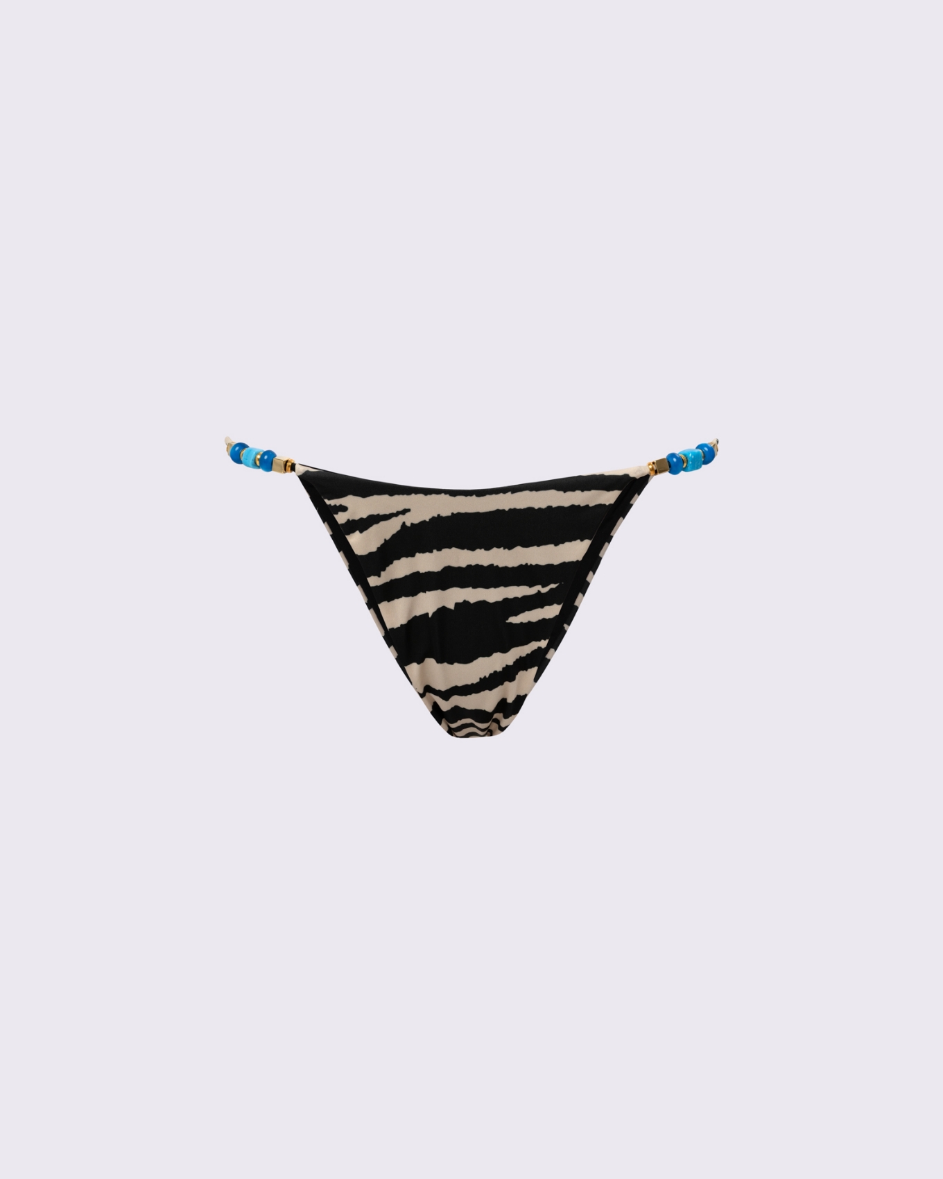 Picture of ZEBRA PRINT THIN STRAP BIKINI BOTTOMS