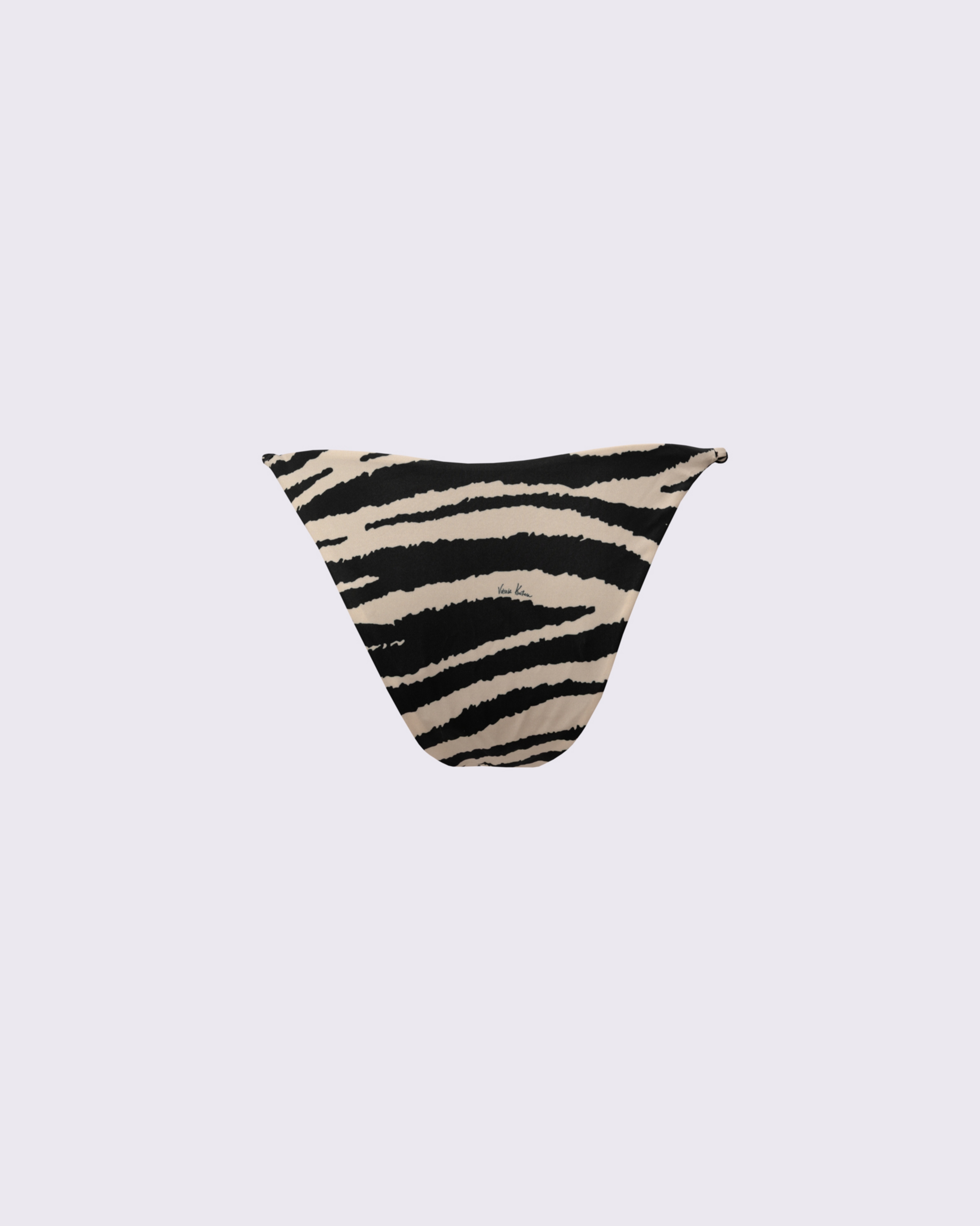 Picture of ZEBRA PRINT THIN STRAP BIKINI BOTTOMS