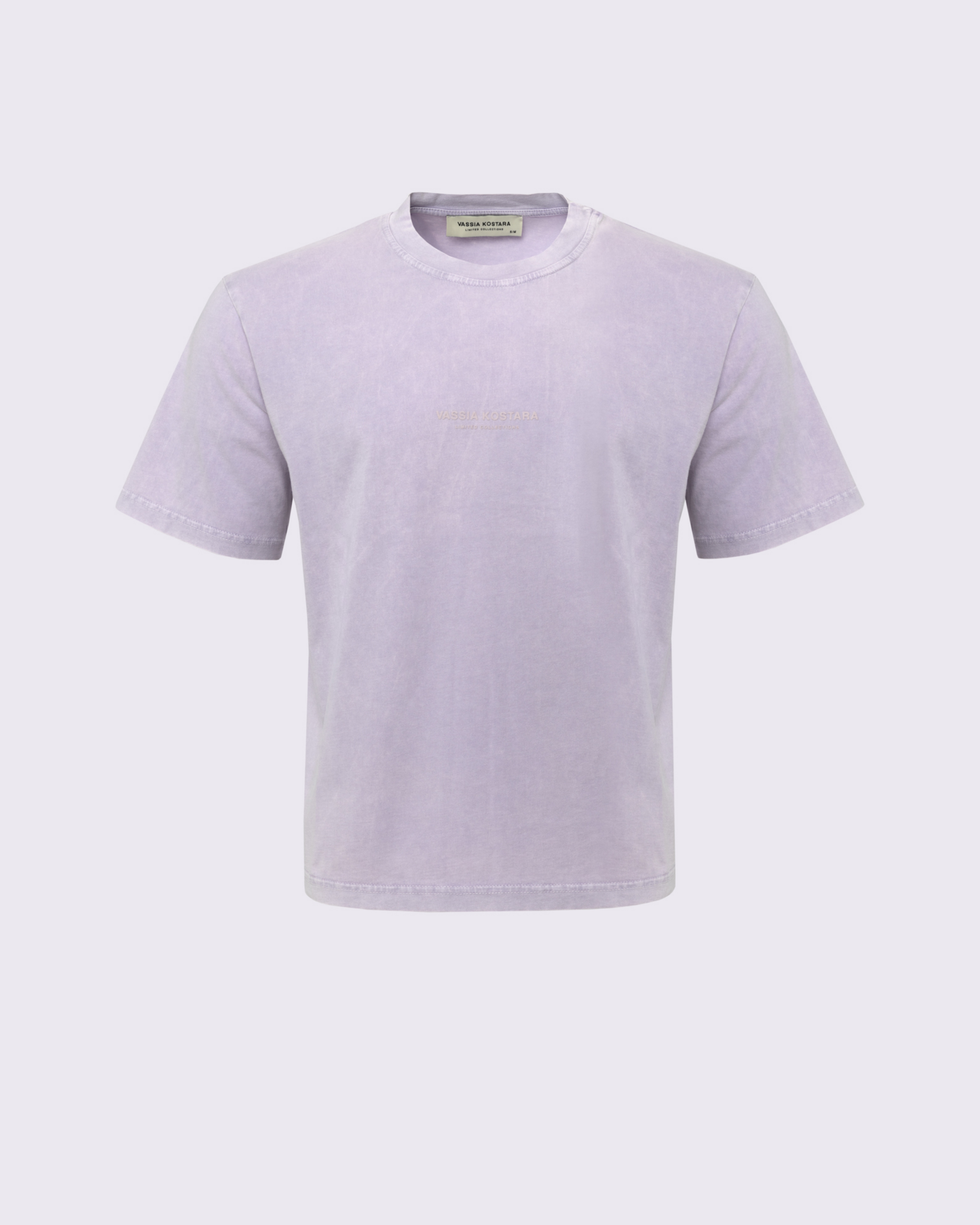 Picture of MEN'S LILAC COTTON T-SHIRT