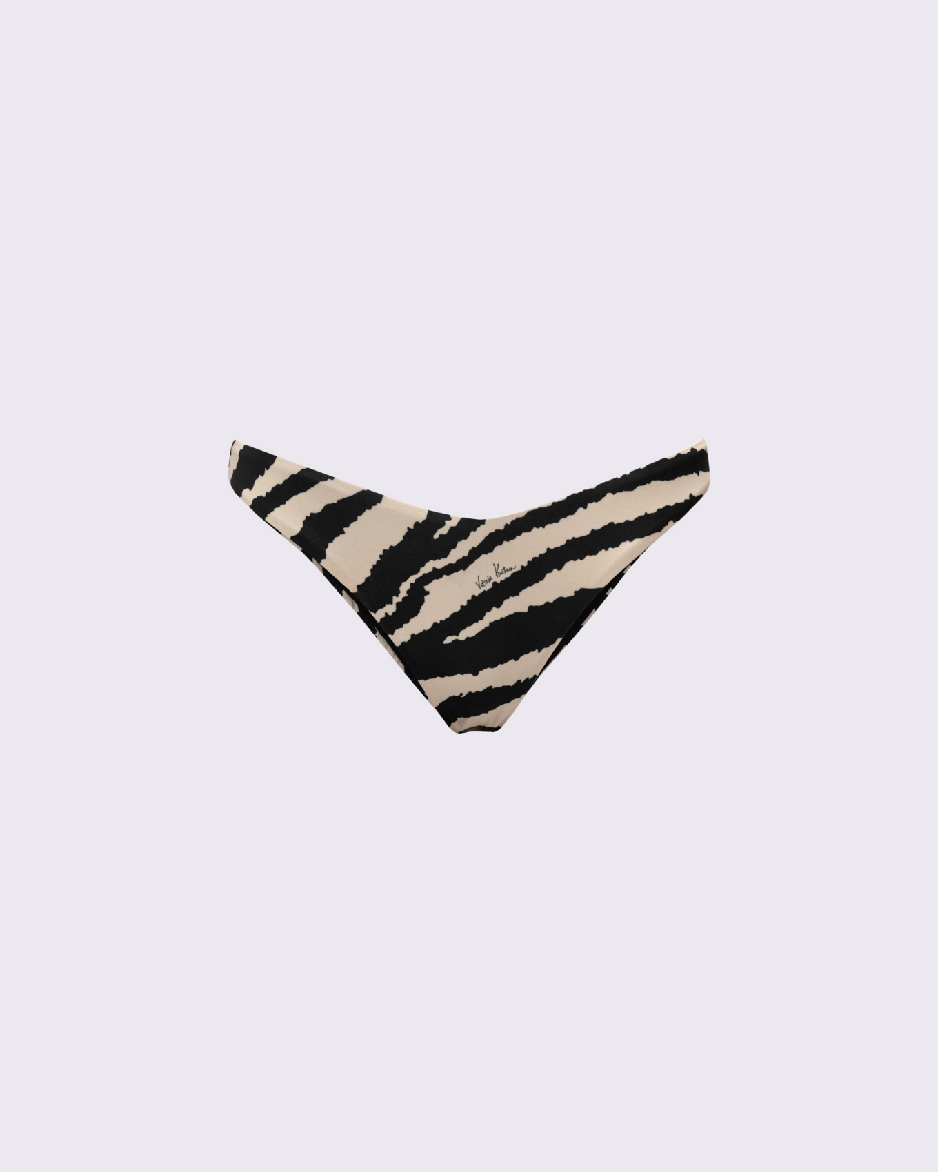Picture of ZEBRA PRINT LOW CUT BIKINI BOTTOMS