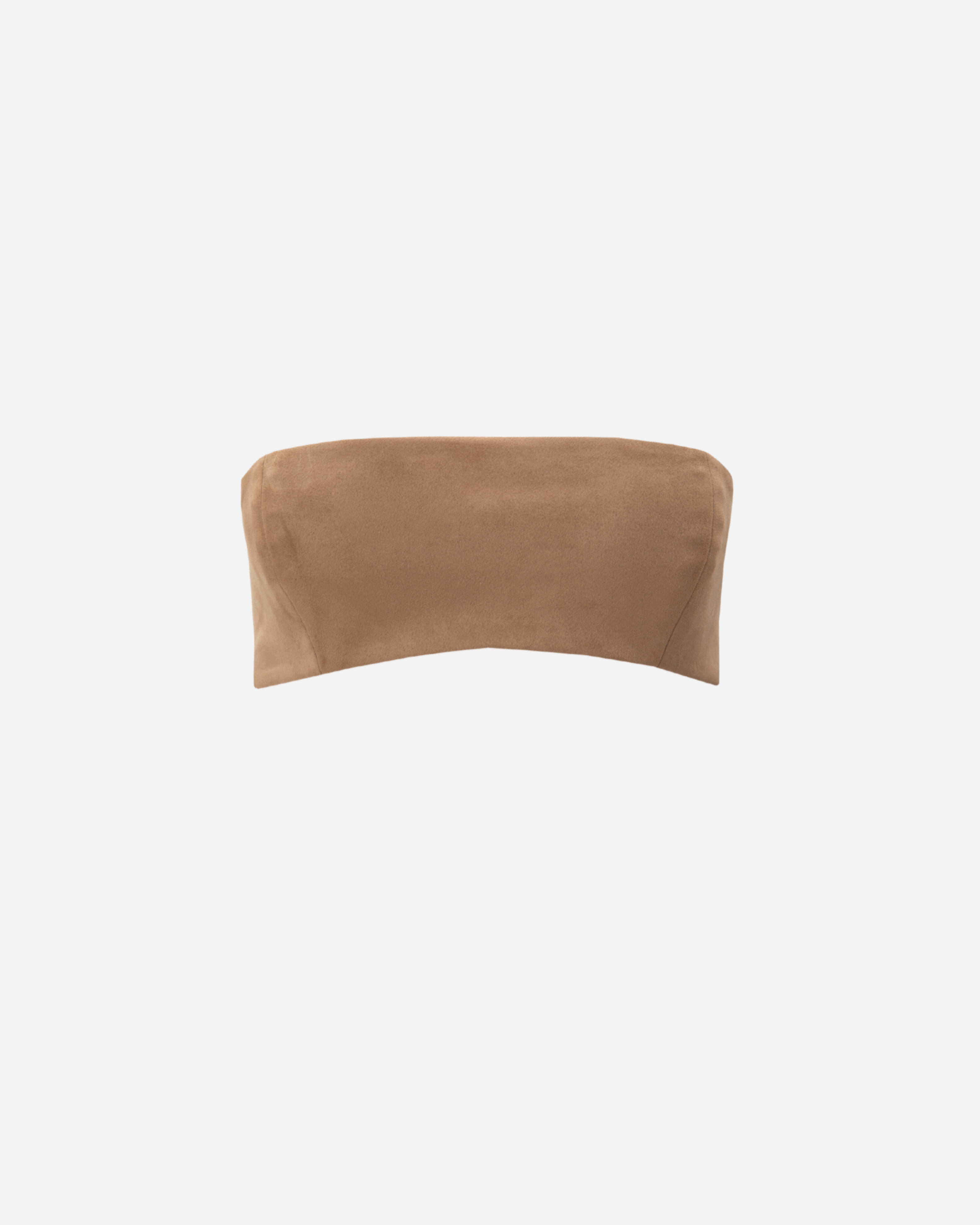 Picture of Beige Suede Bustier