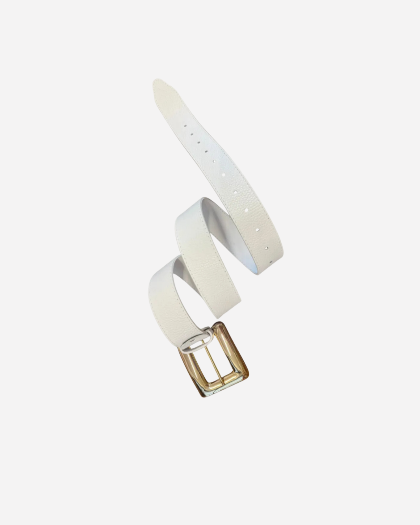Picture of White Thick Belt