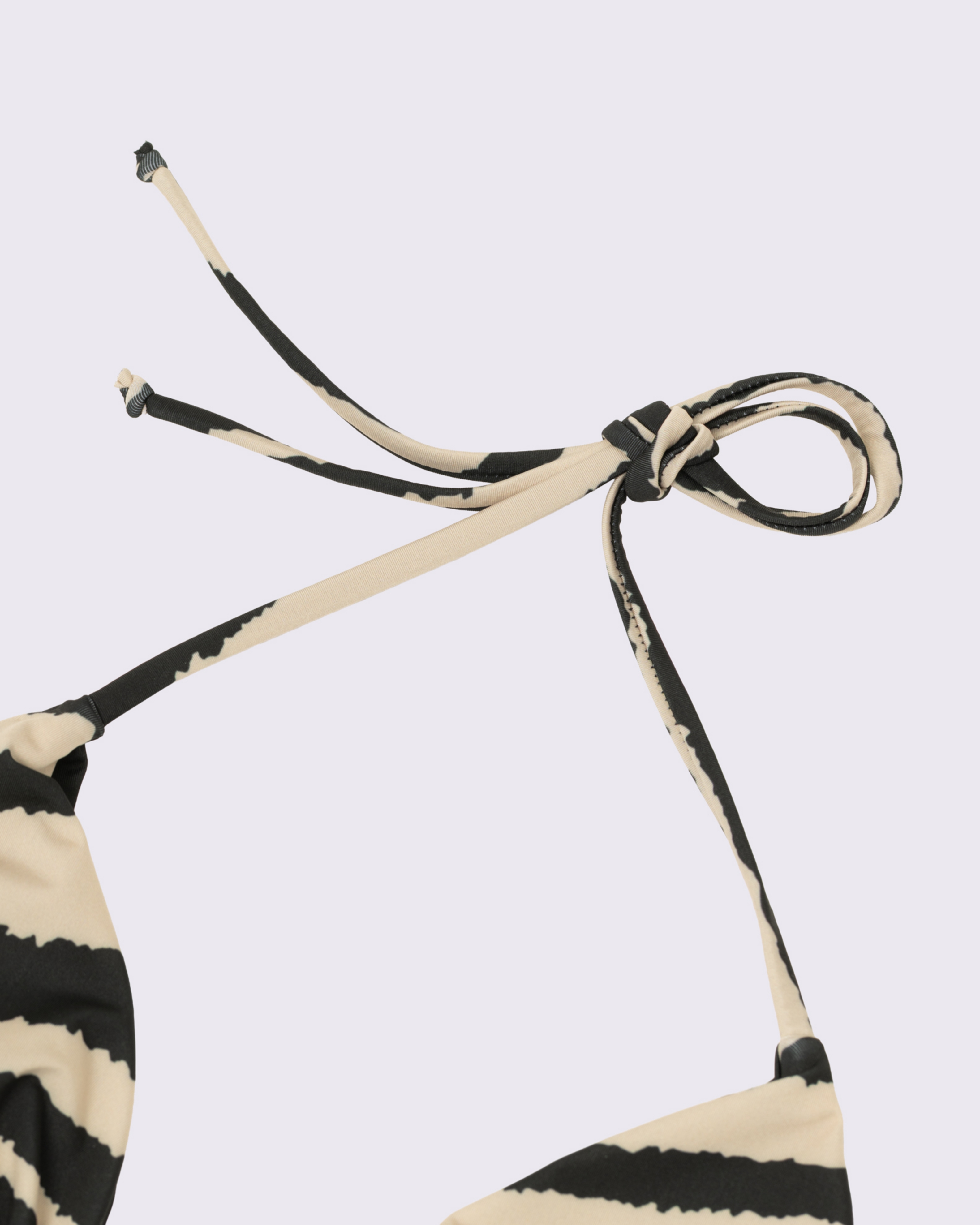 Picture of ZEBRA PRINT TRIANGLE BIKINI TOP