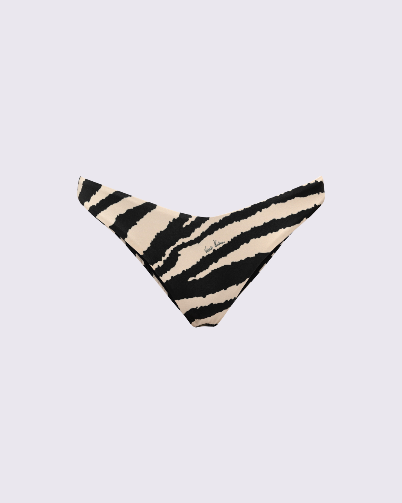 Picture of ZEBRA PRINT LOW CUT BIKINI BOTTOMS