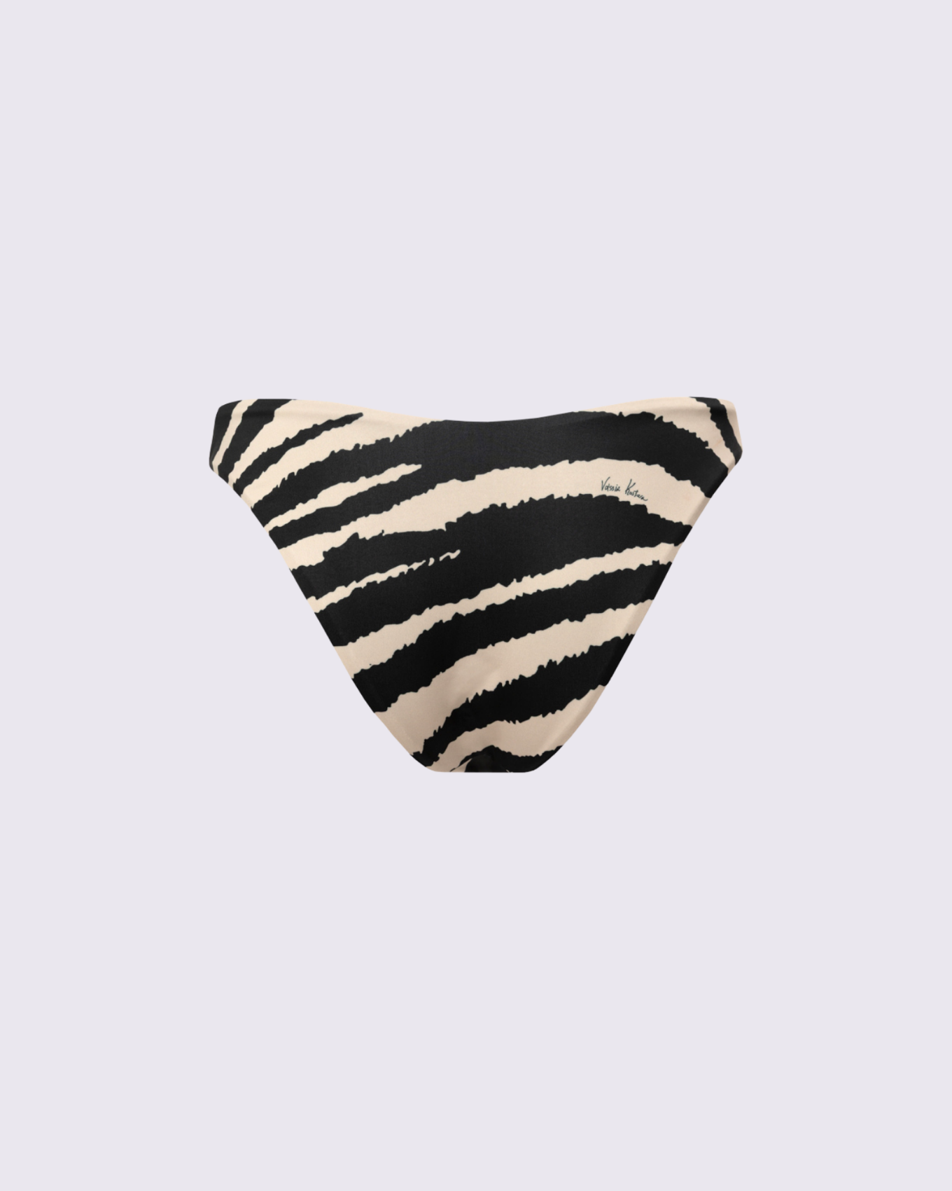 Picture of ZEBRA PRINT LOW CUT BIKINI BOTTOMS