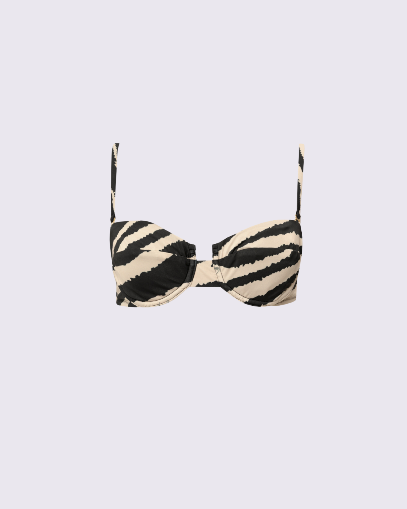 Picture of ZEBRA PRINT UNDERWIRE BIKINI TOP
